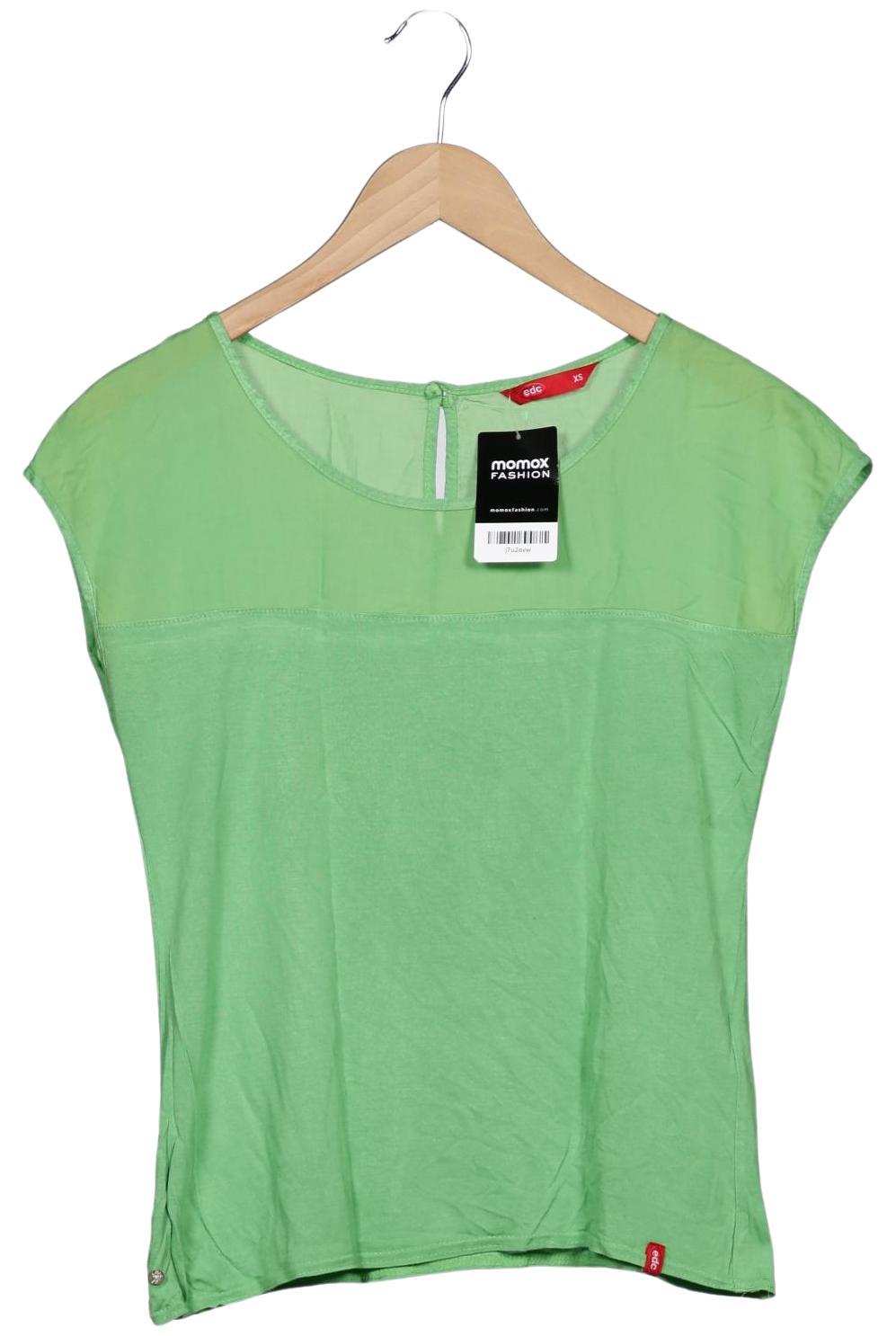 

edc by Esprit Damen T-Shirt, hellgrün, Gr. 34