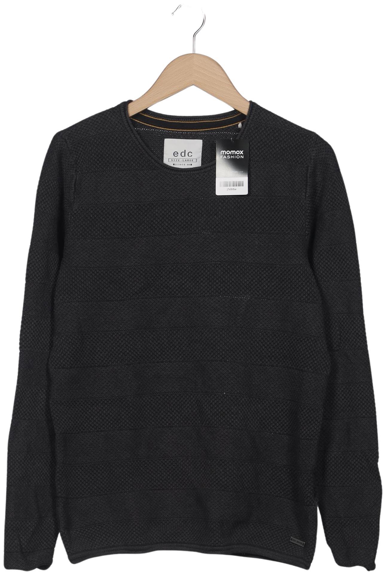 

edc by Esprit Herren Pullover, grau, Gr. 52