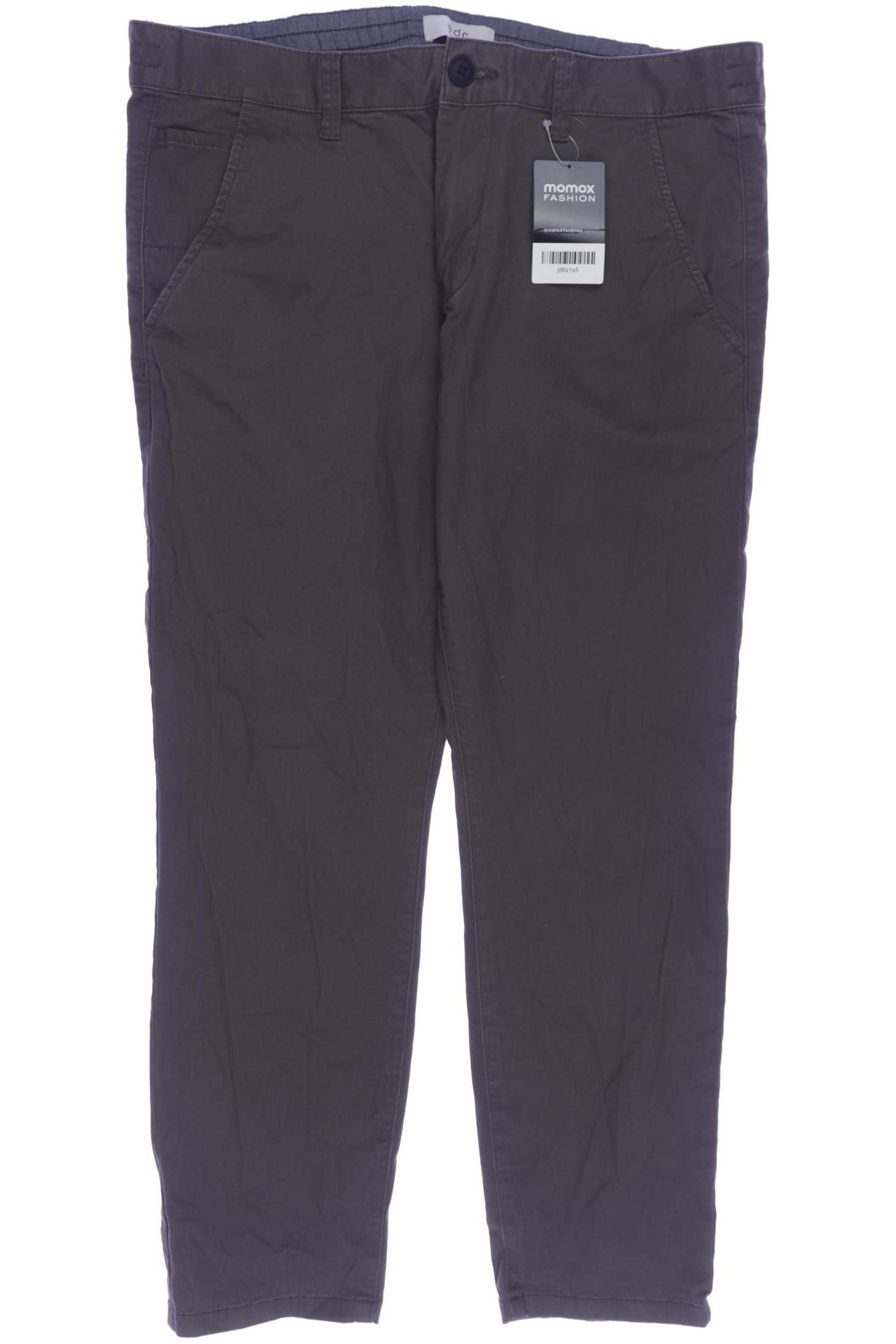 

edc by Esprit Herren Stoffhose, grau, Gr. 33