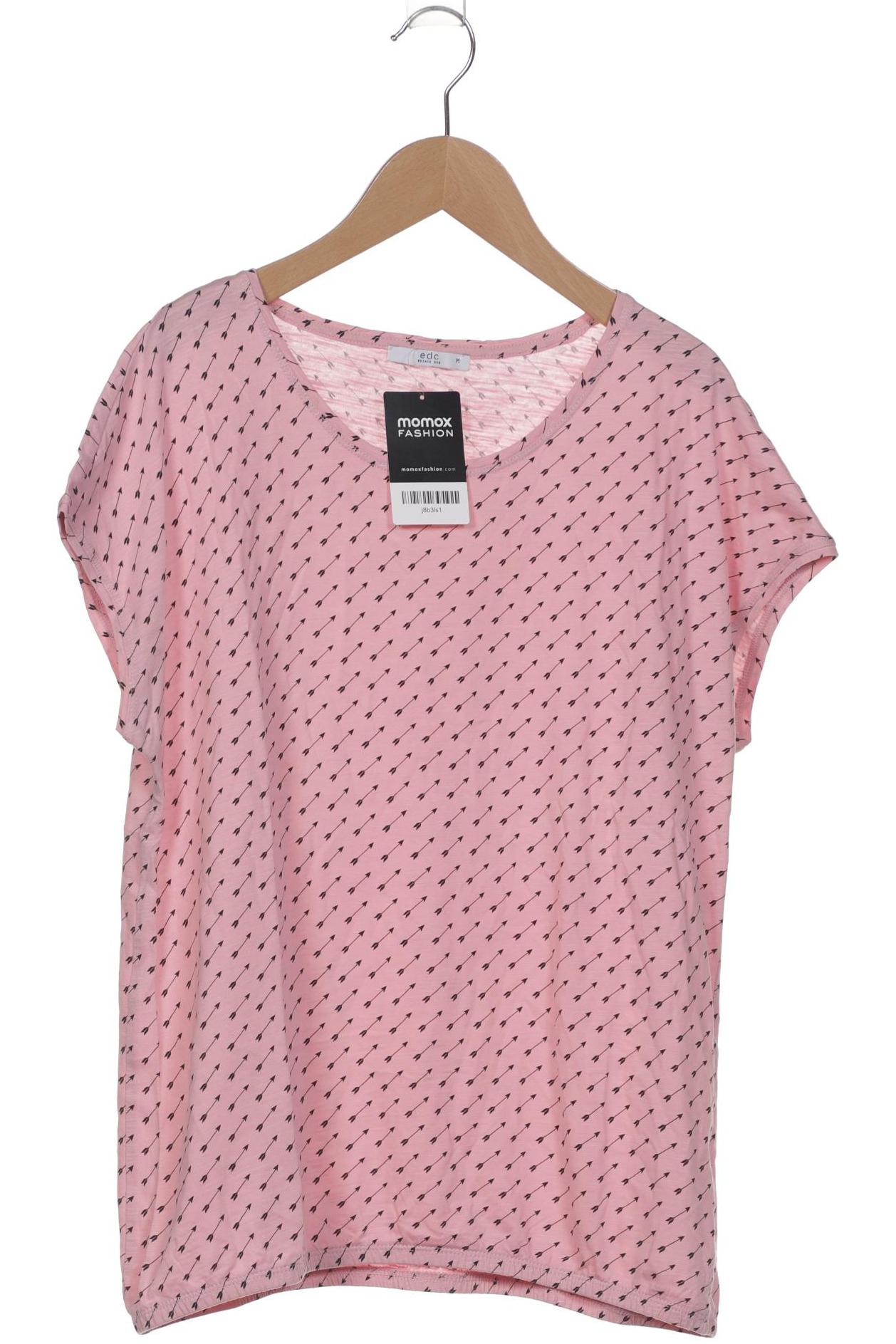 

edc by Esprit Damen T-Shirt, pink, Gr. 38