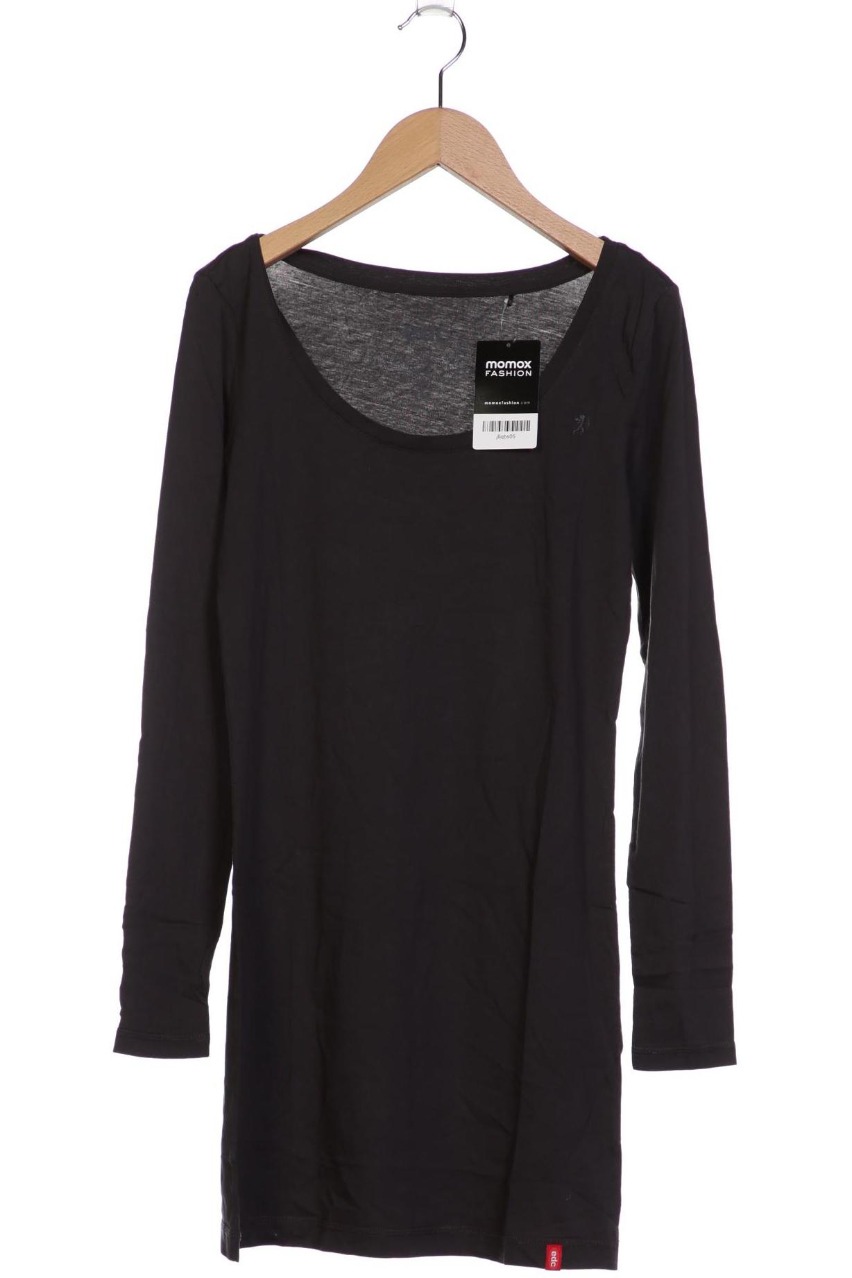 

edc by Esprit Damen Langarmshirt, grau, Gr. 38