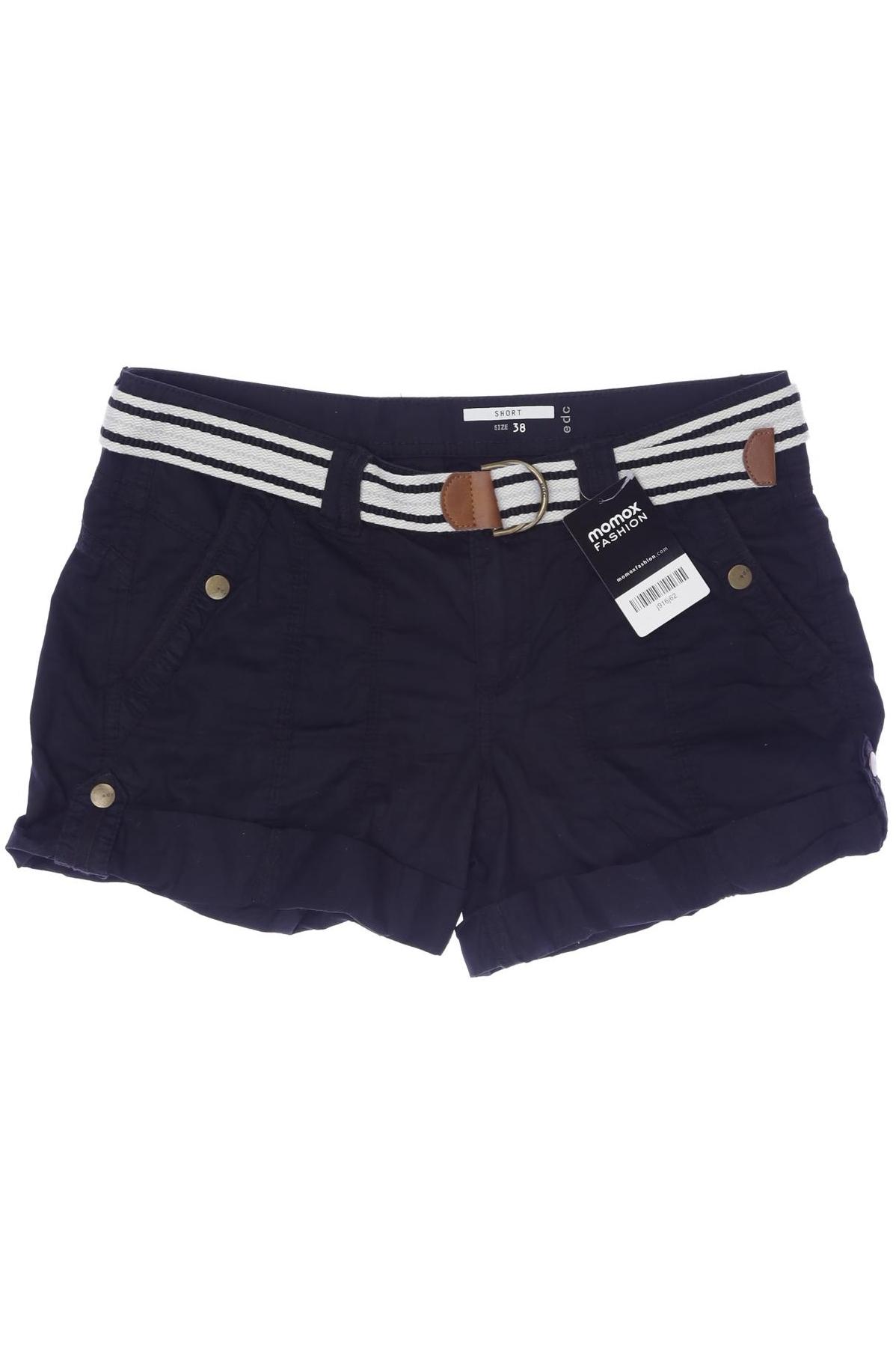 

edc by Esprit Damen Shorts, marineblau, Gr. 38