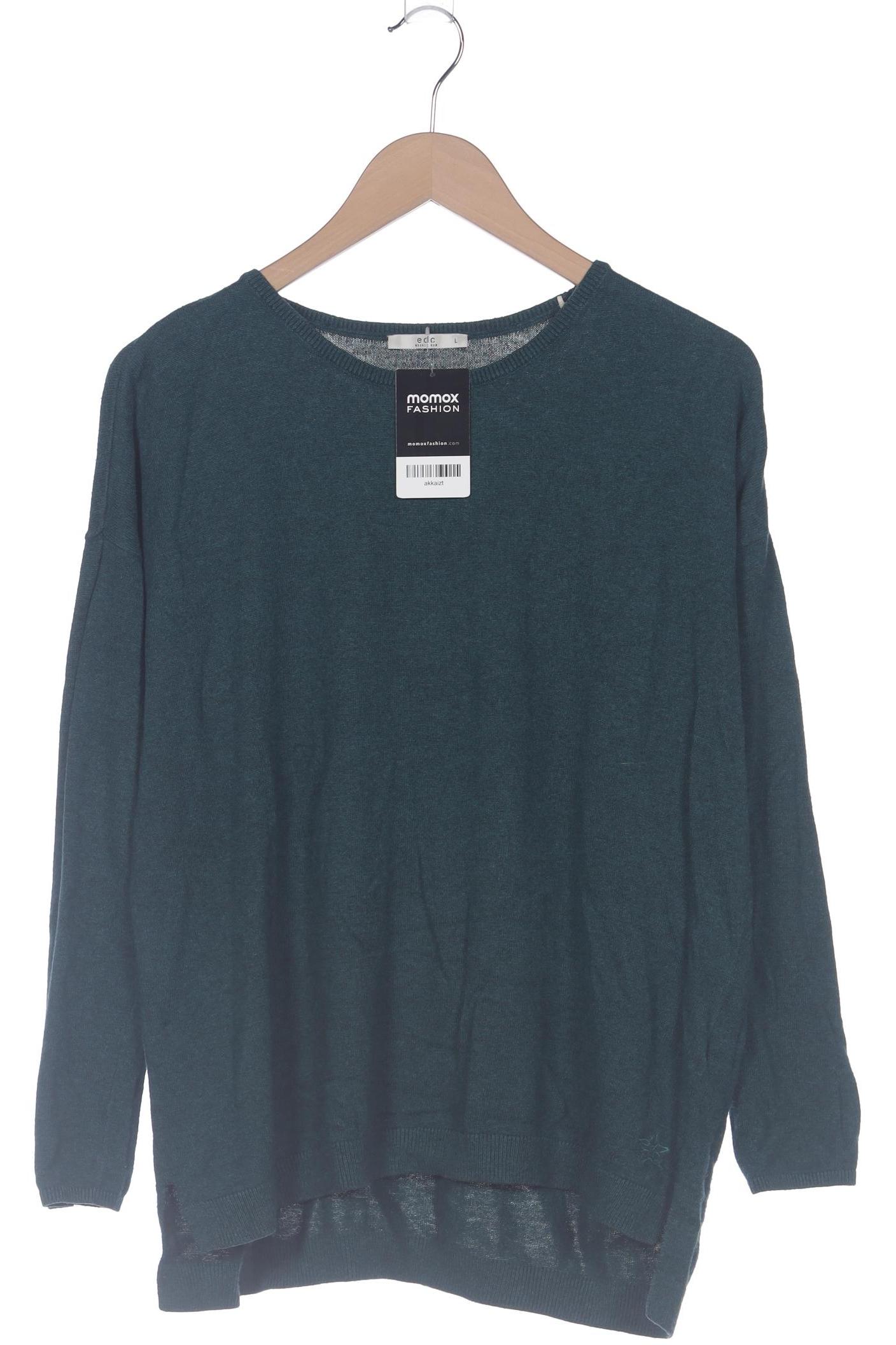 

edc by Esprit Damen Pullover, türkis, Gr. 42