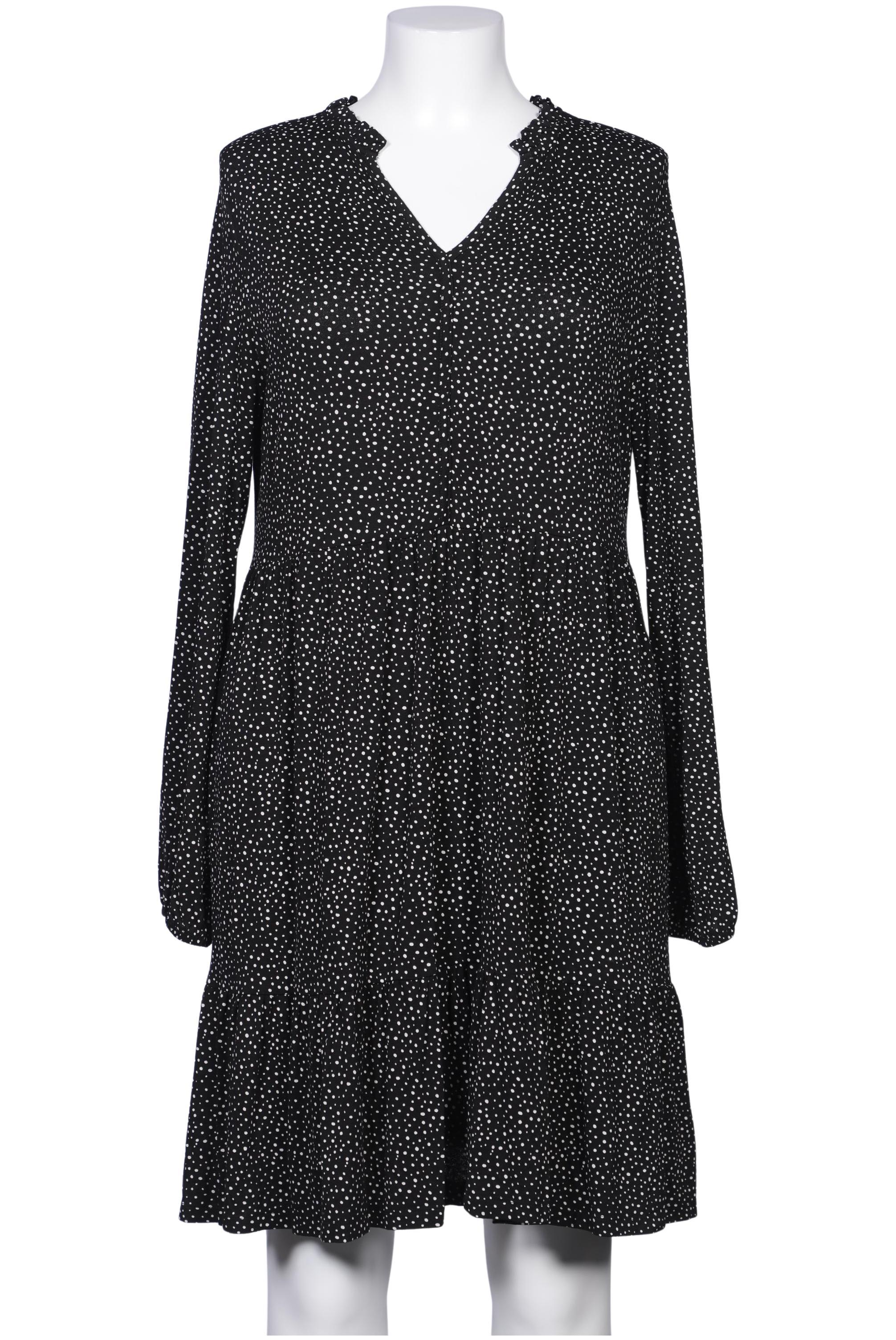

edc by Esprit Damen Kleid, schwarz, Gr. 46