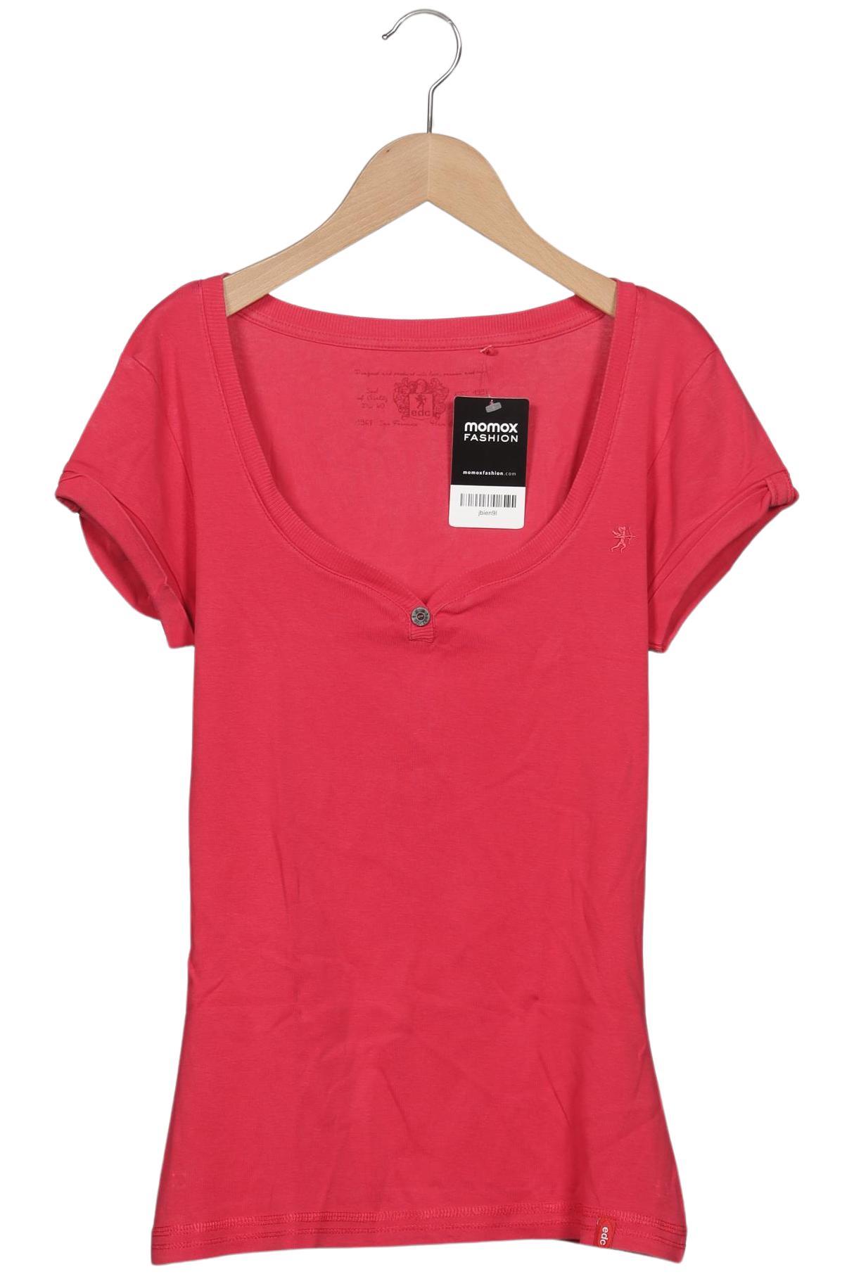 

edc by Esprit Damen T-Shirt, rot, Gr. 38