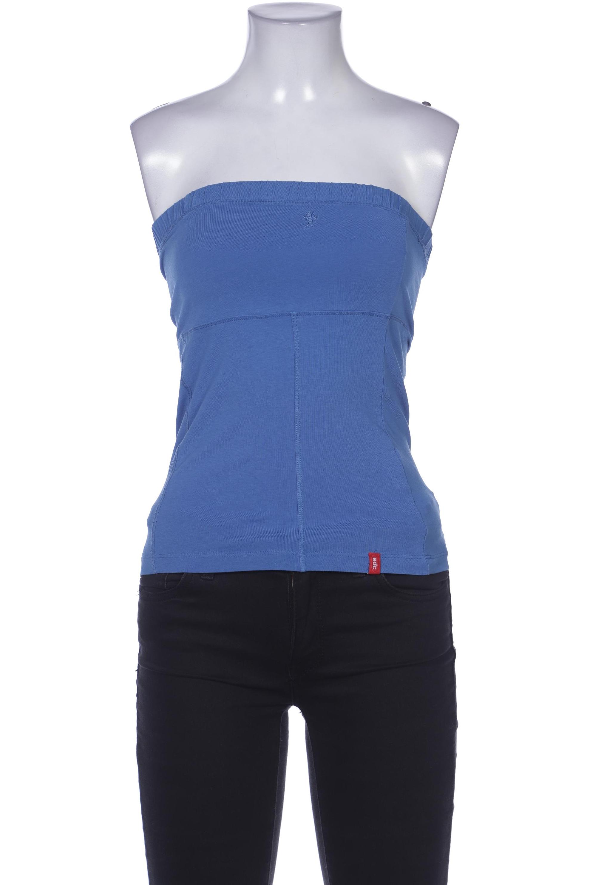

edc by Esprit Damen Top, blau, Gr. 34