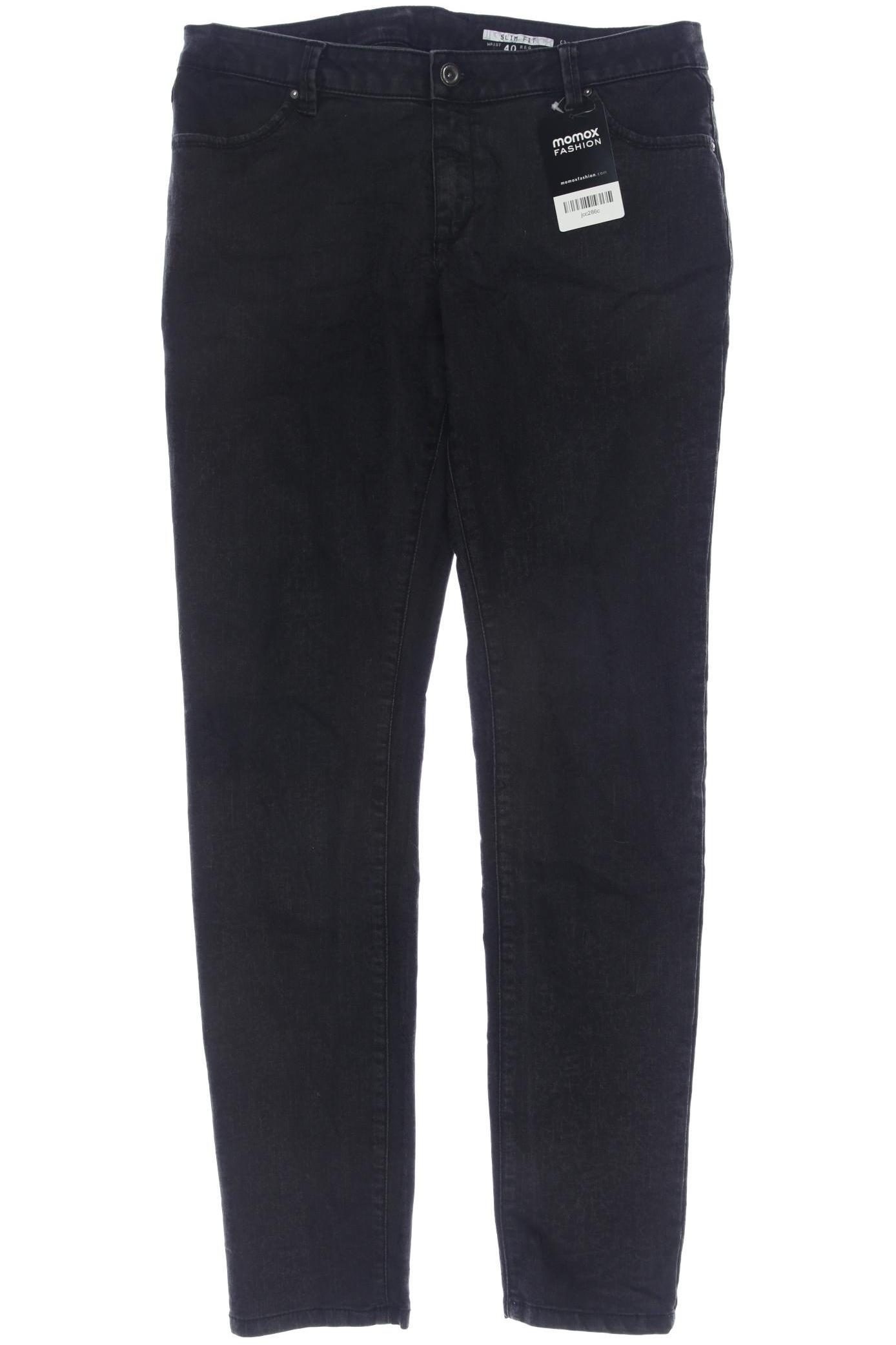 

edc by Esprit Damen Stoffhose, schwarz, Gr. 40