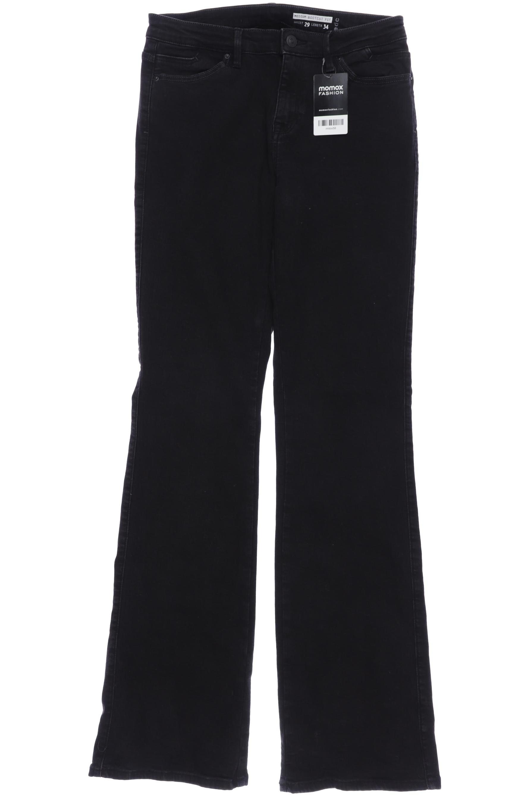 

edc by Esprit Damen Jeans, schwarz, Gr. 29