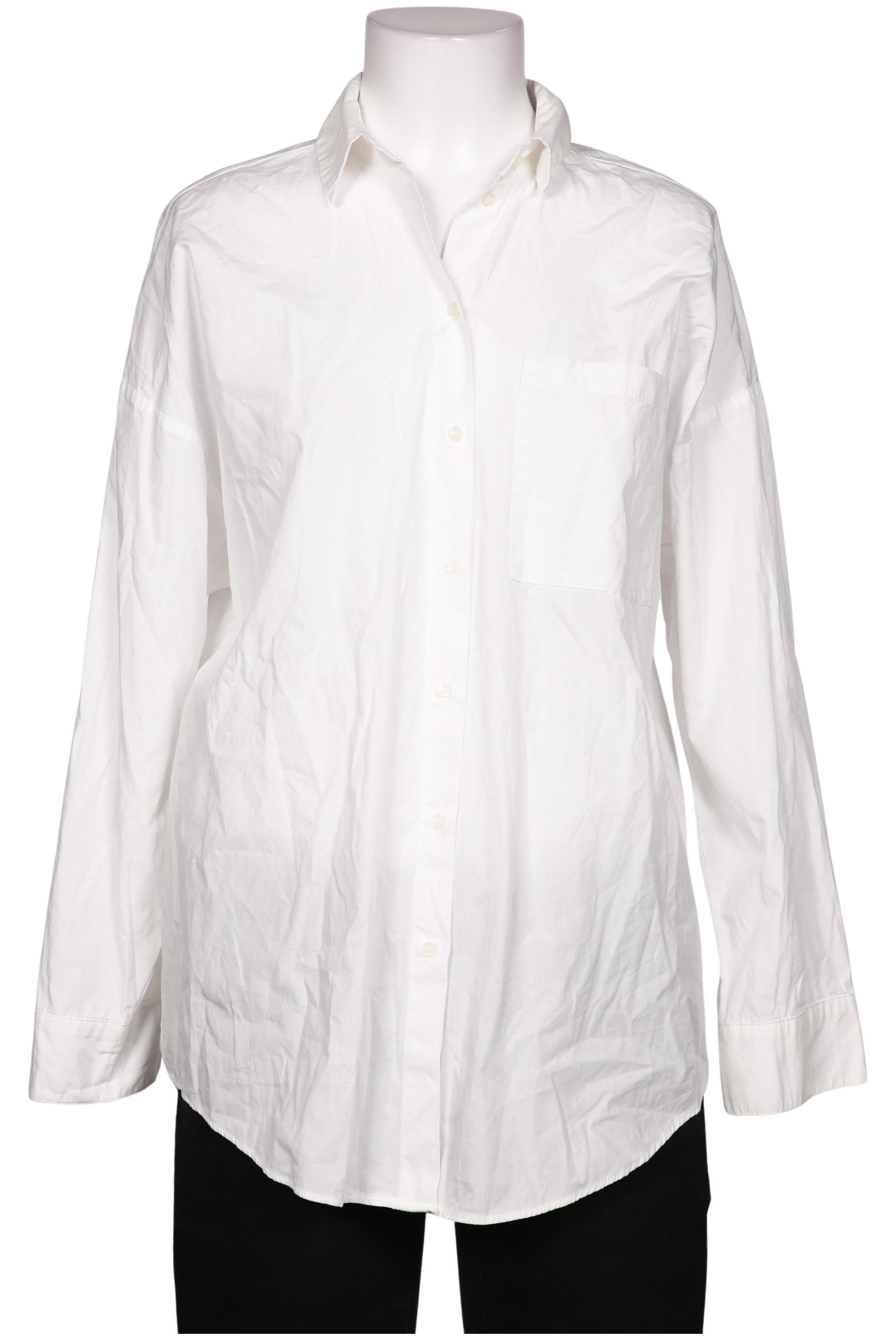 

edc by Esprit Damen Bluse, weiß, Gr. 34