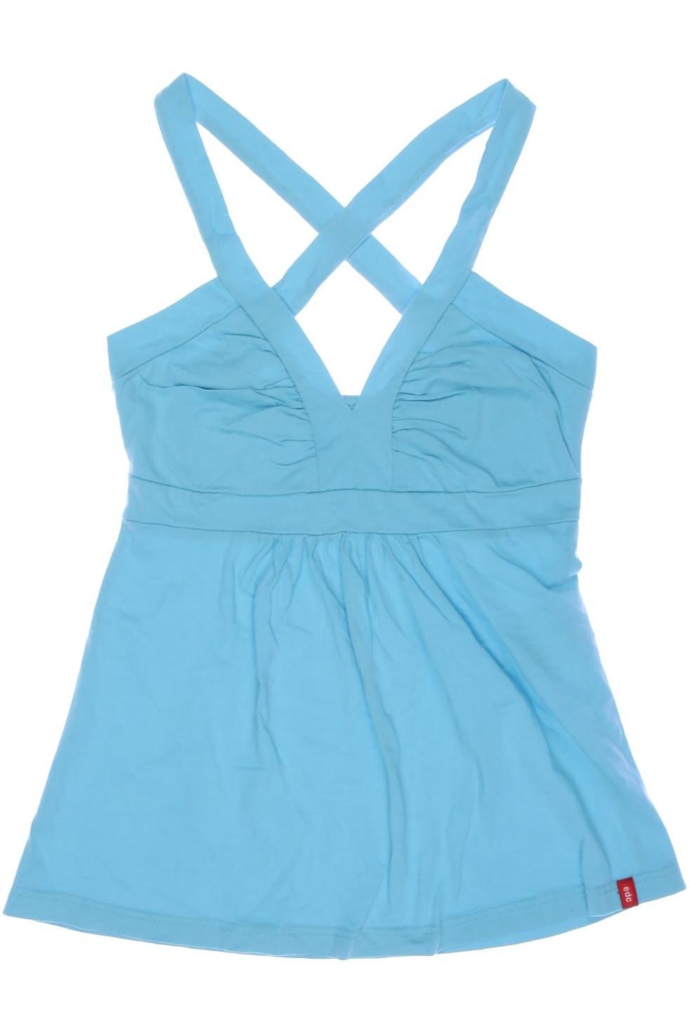 

edc by Esprit Damen Top, blau, Gr. 34
