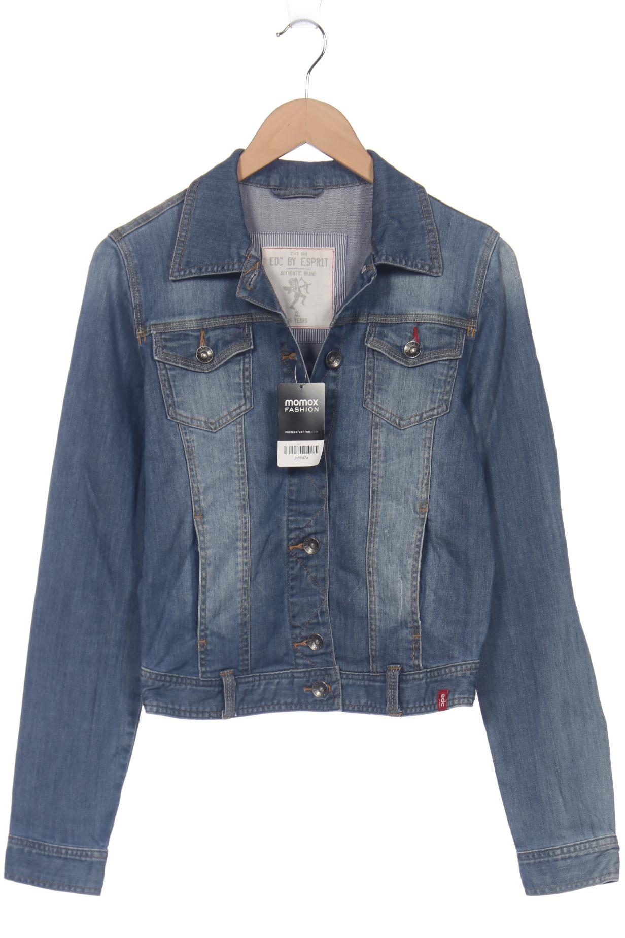 

edc by Esprit Damen Jacke, blau, Gr. 44