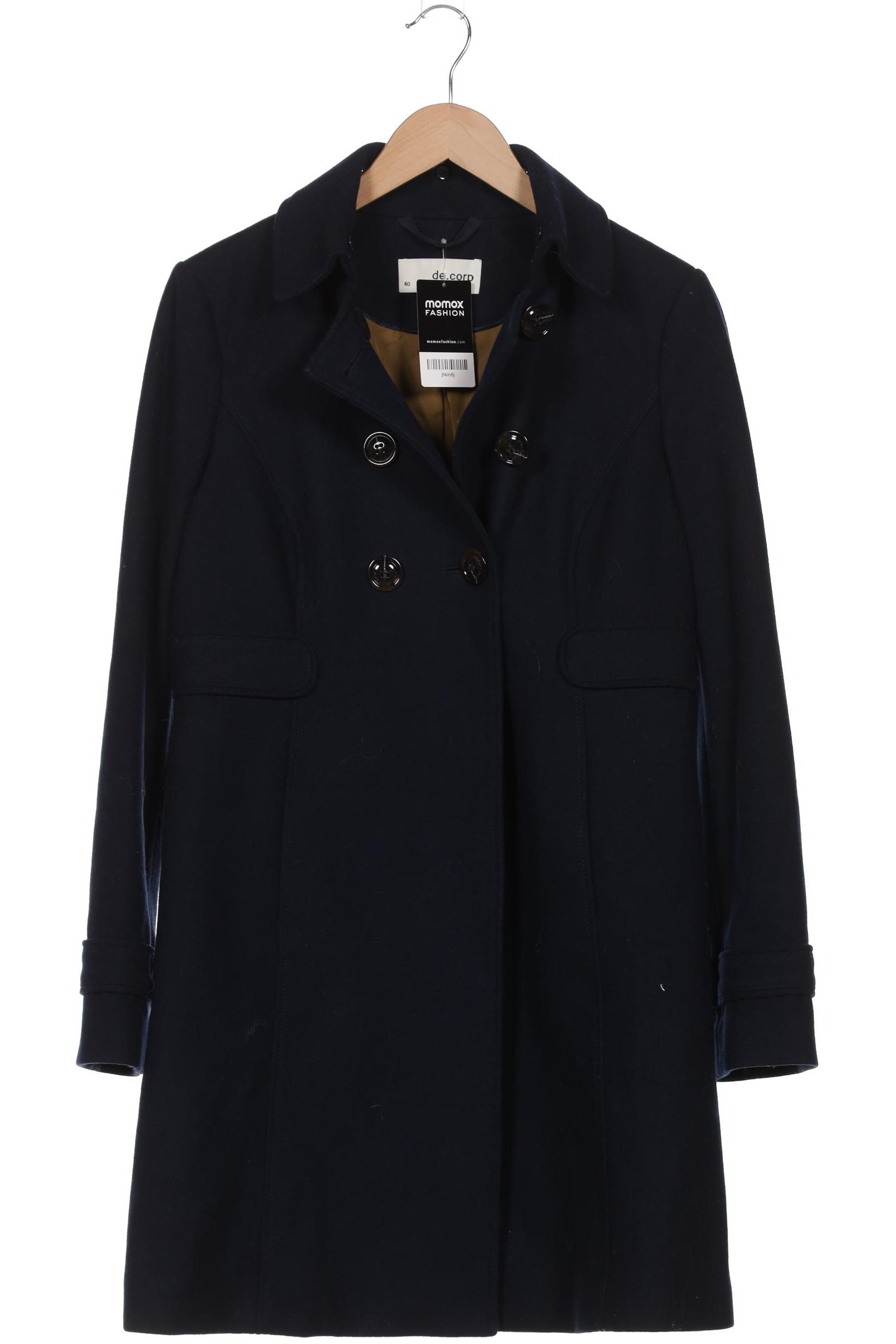 

edc by Esprit Damen Mantel, marineblau, Gr. 40