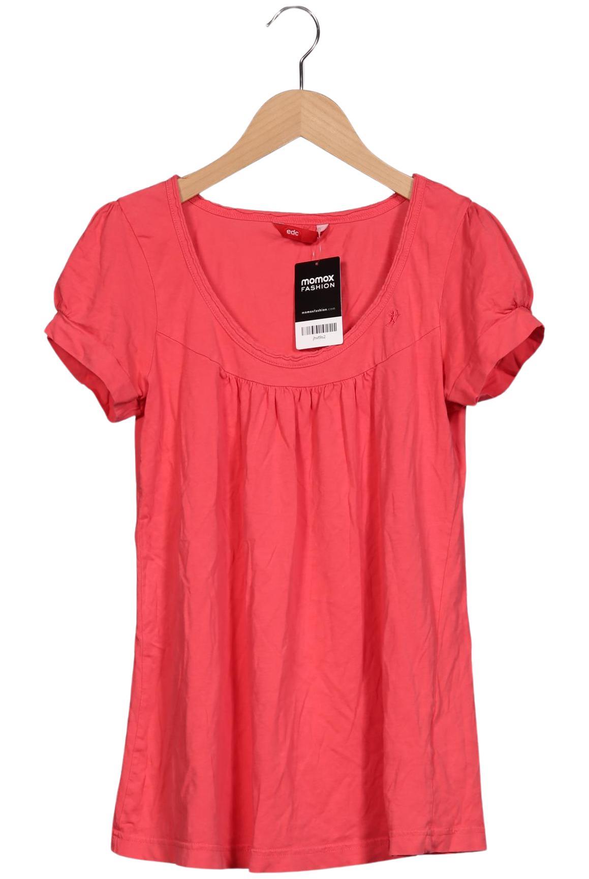 

edc by Esprit Damen T-Shirt, pink, Gr. 38