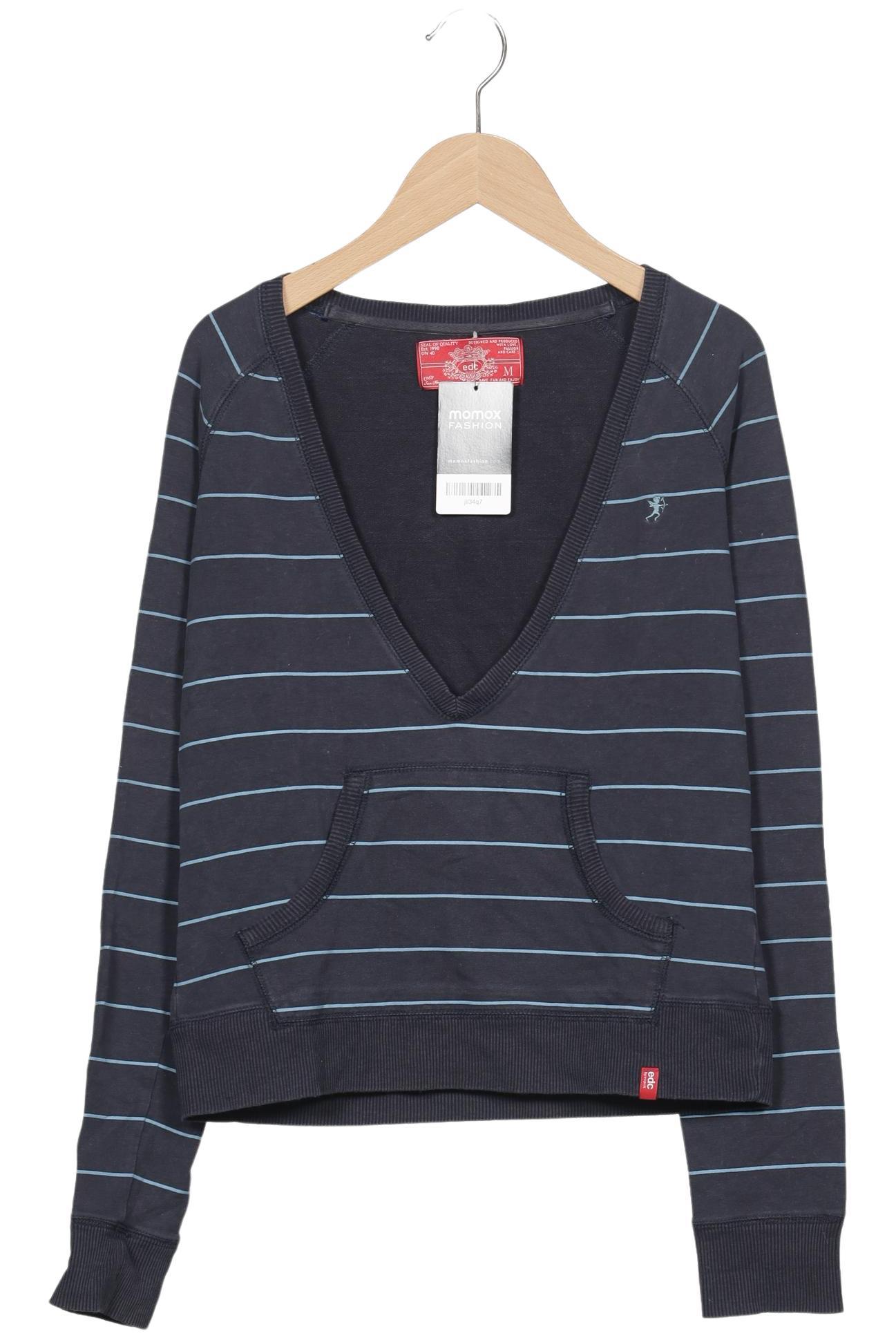 

edc by Esprit Damen Sweatshirt, marineblau, Gr. 38