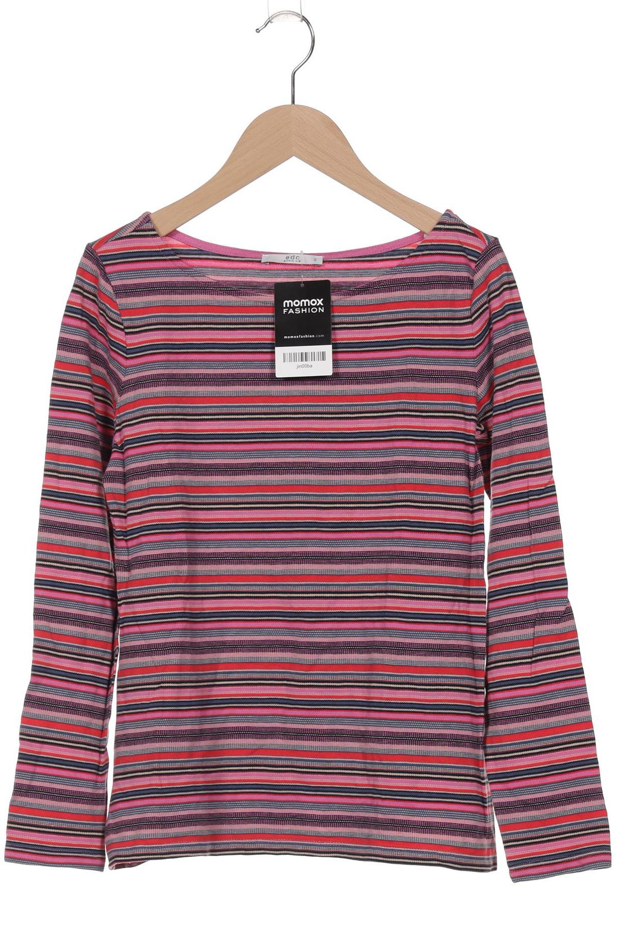 

edc by Esprit Damen Langarmshirt, pink, Gr. 36