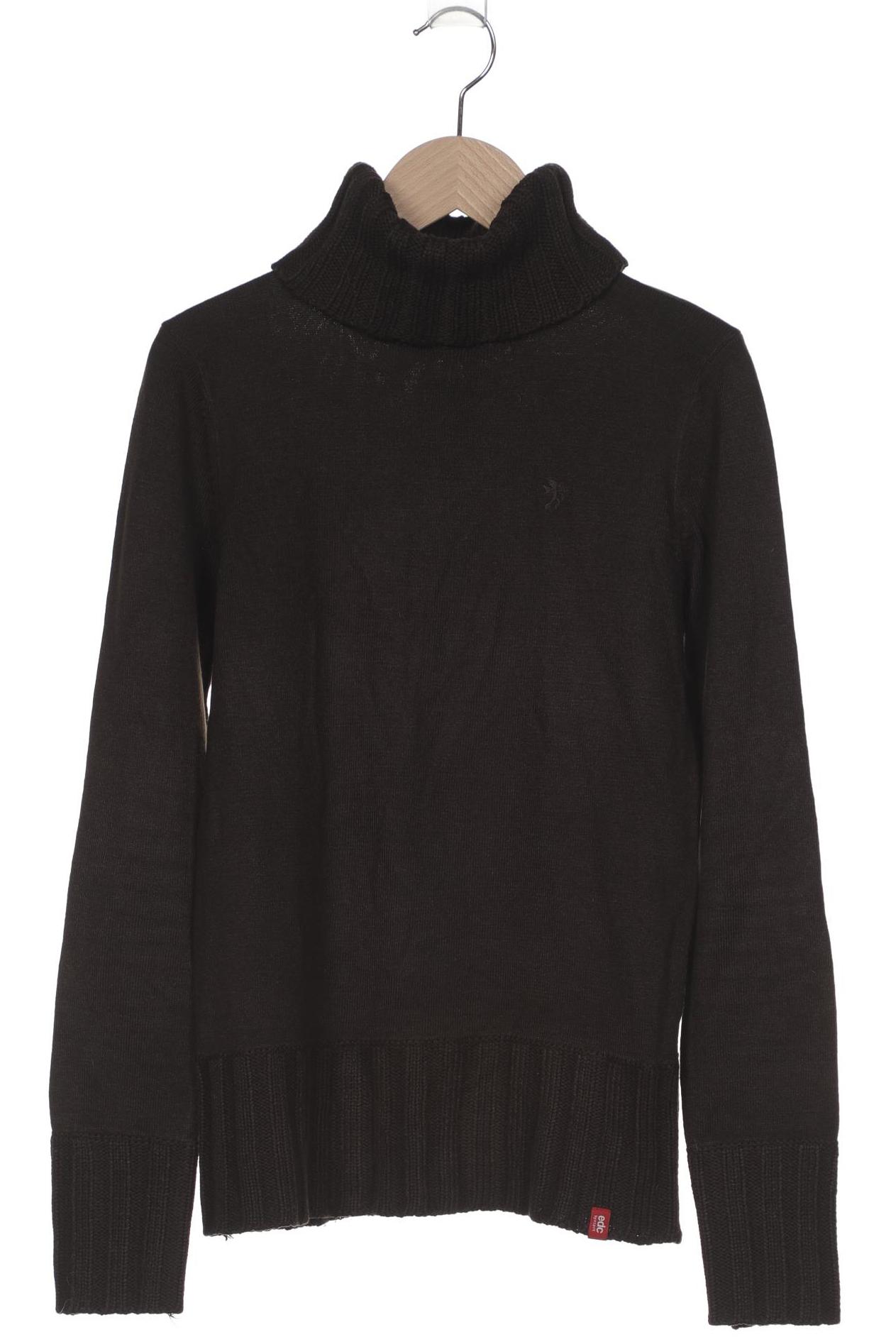 

edc by Esprit Damen Pullover, grün, Gr. 36