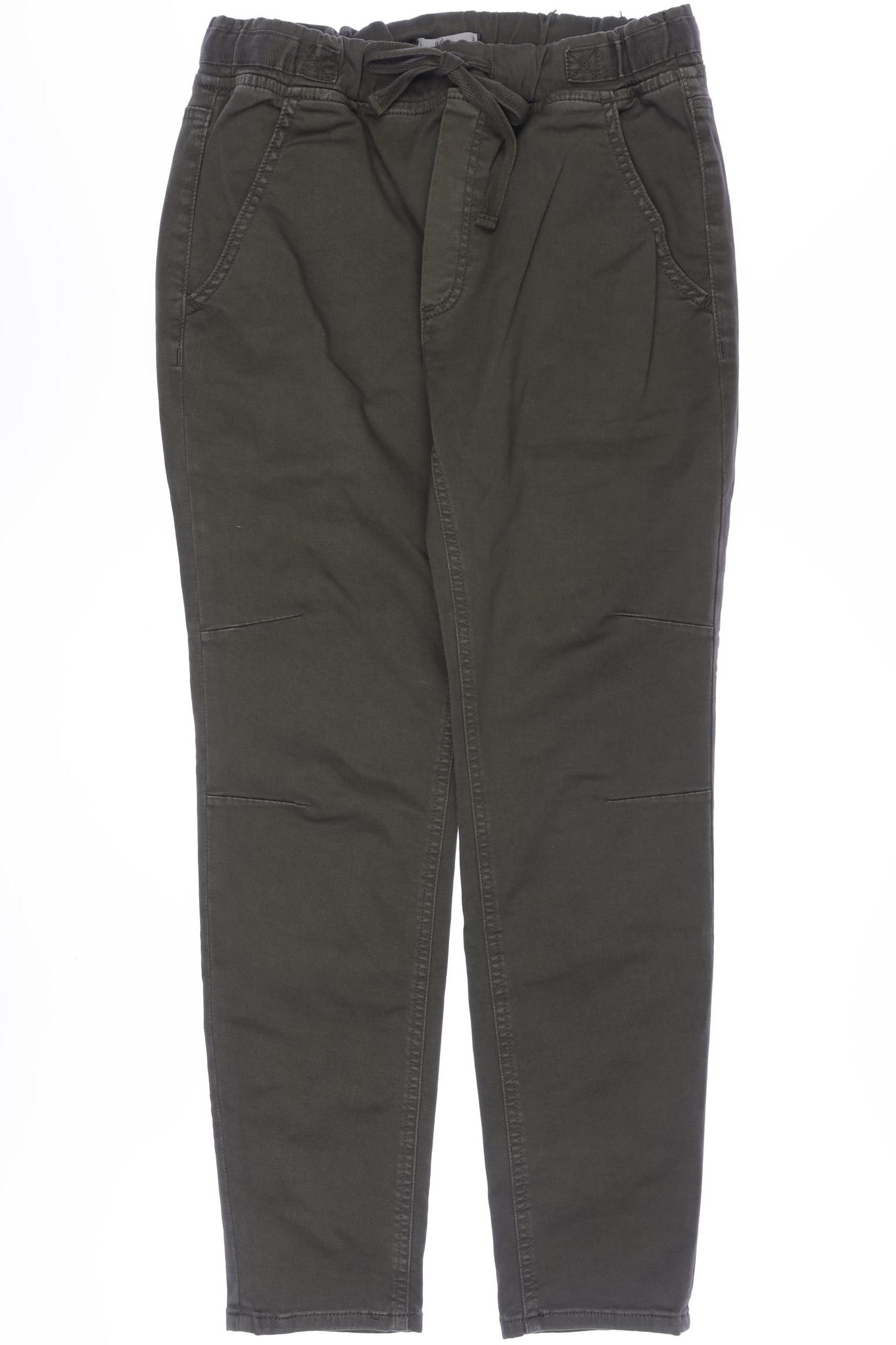 

edc by Esprit Damen Stoffhose, grün, Gr. 28