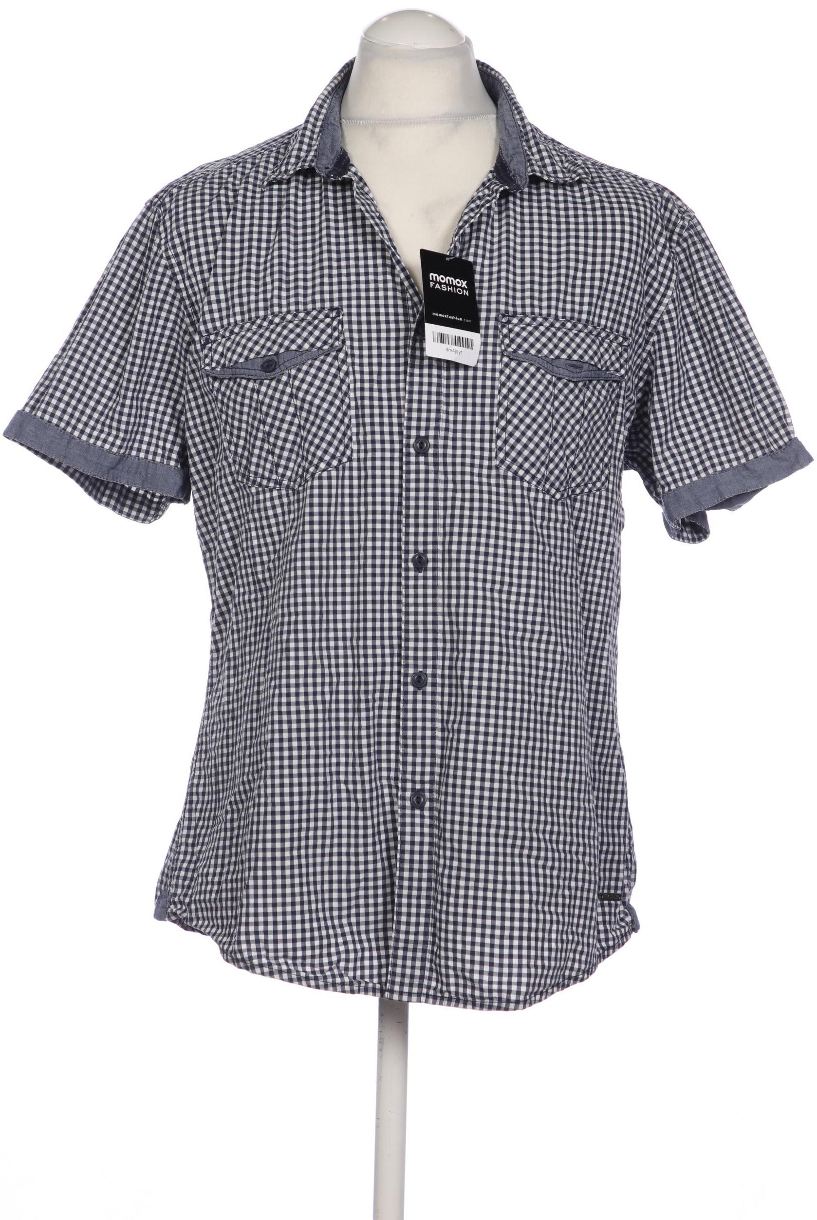 

edc by Esprit Herren Hemd, marineblau, Gr. 54