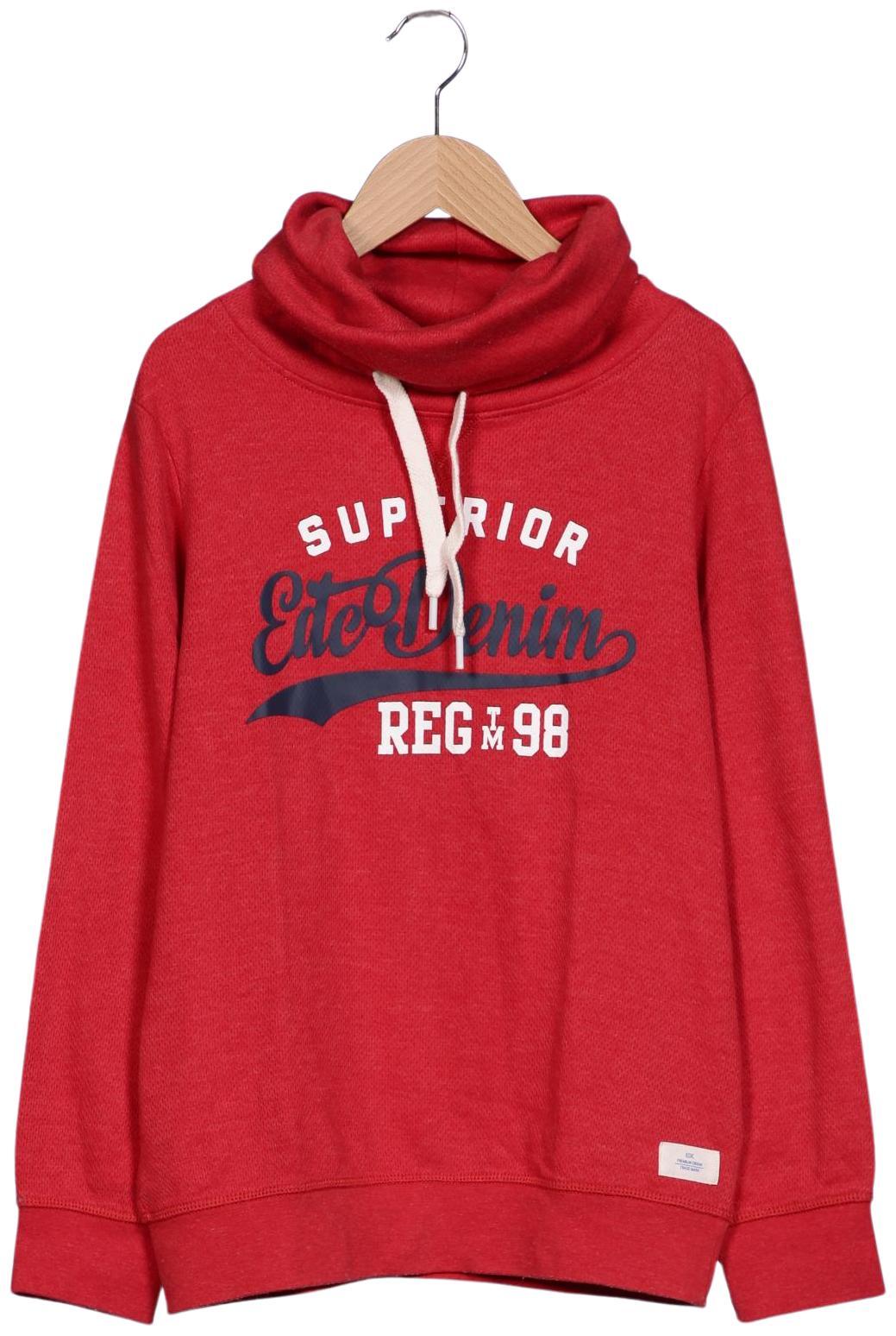 

edc by Esprit Herren Sweatshirt, rot, Gr. 44