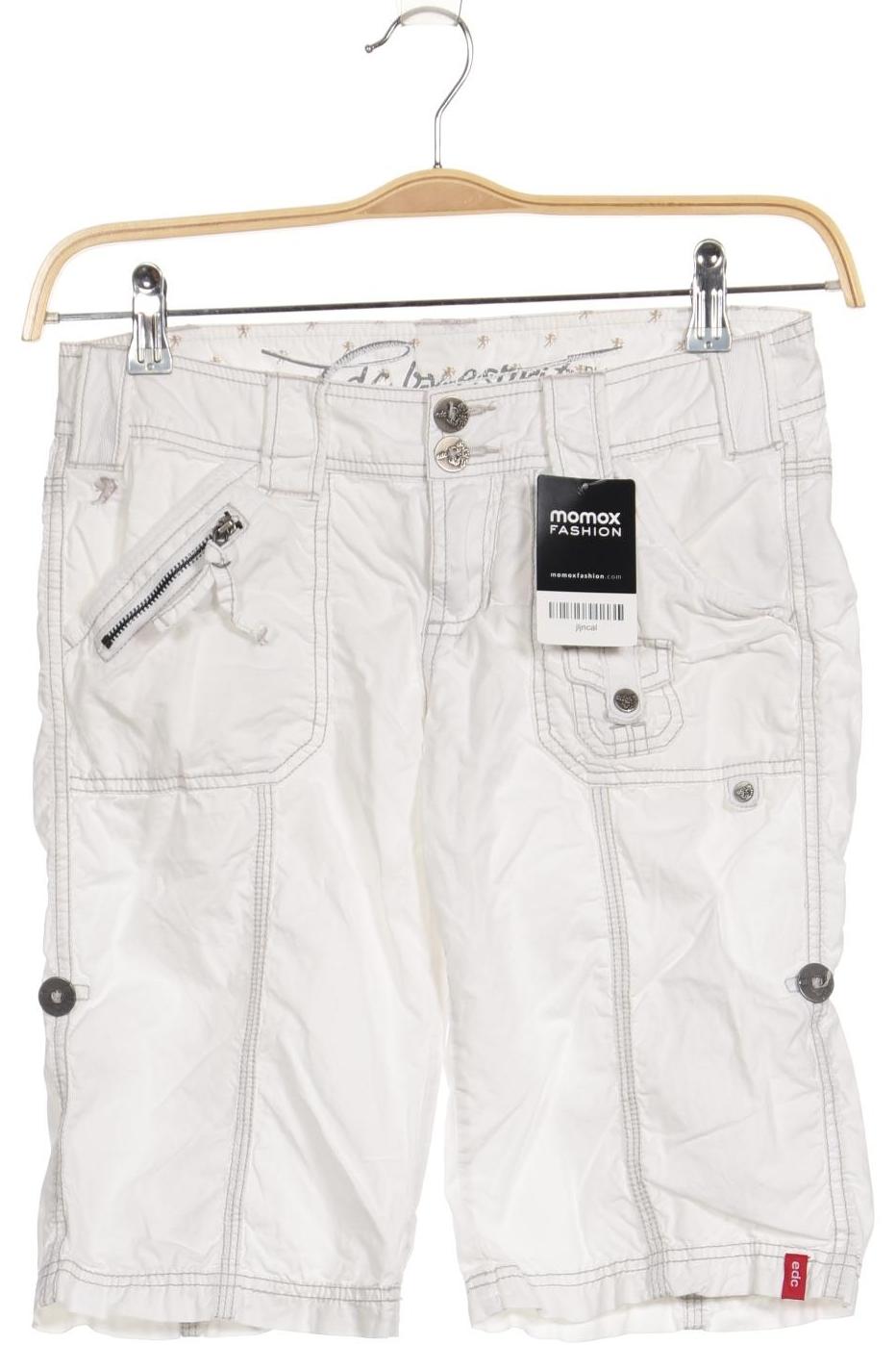 

edc by Esprit Damen Shorts, weiß, Gr. 32