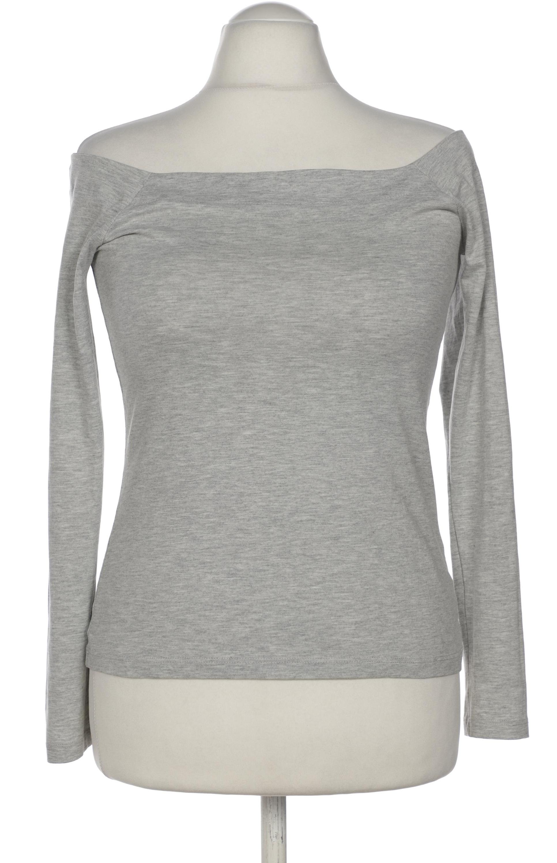 

edc by Esprit Damen Langarmshirt, grau, Gr. 42