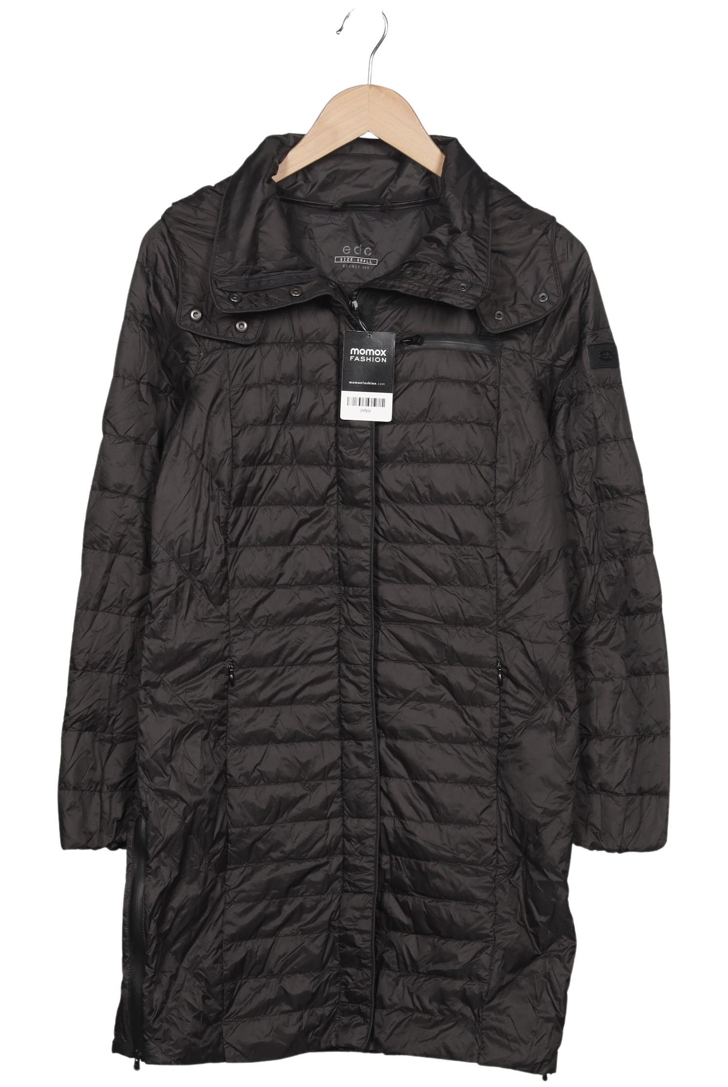 

edc by Esprit Damen Mantel, schwarz, Gr. 36