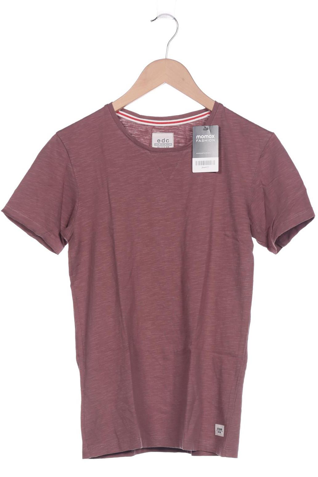 

edc by Esprit Herren T-Shirt, pink, Gr. 44