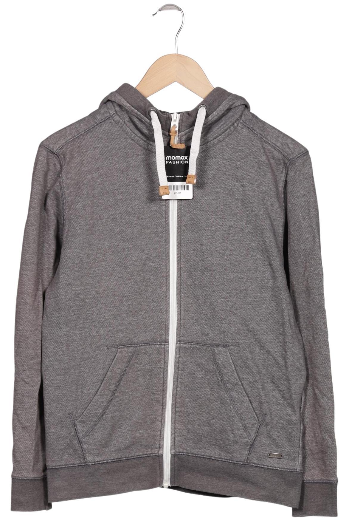 

edc by Esprit Herren Kapuzenpullover, grau, Gr. 46