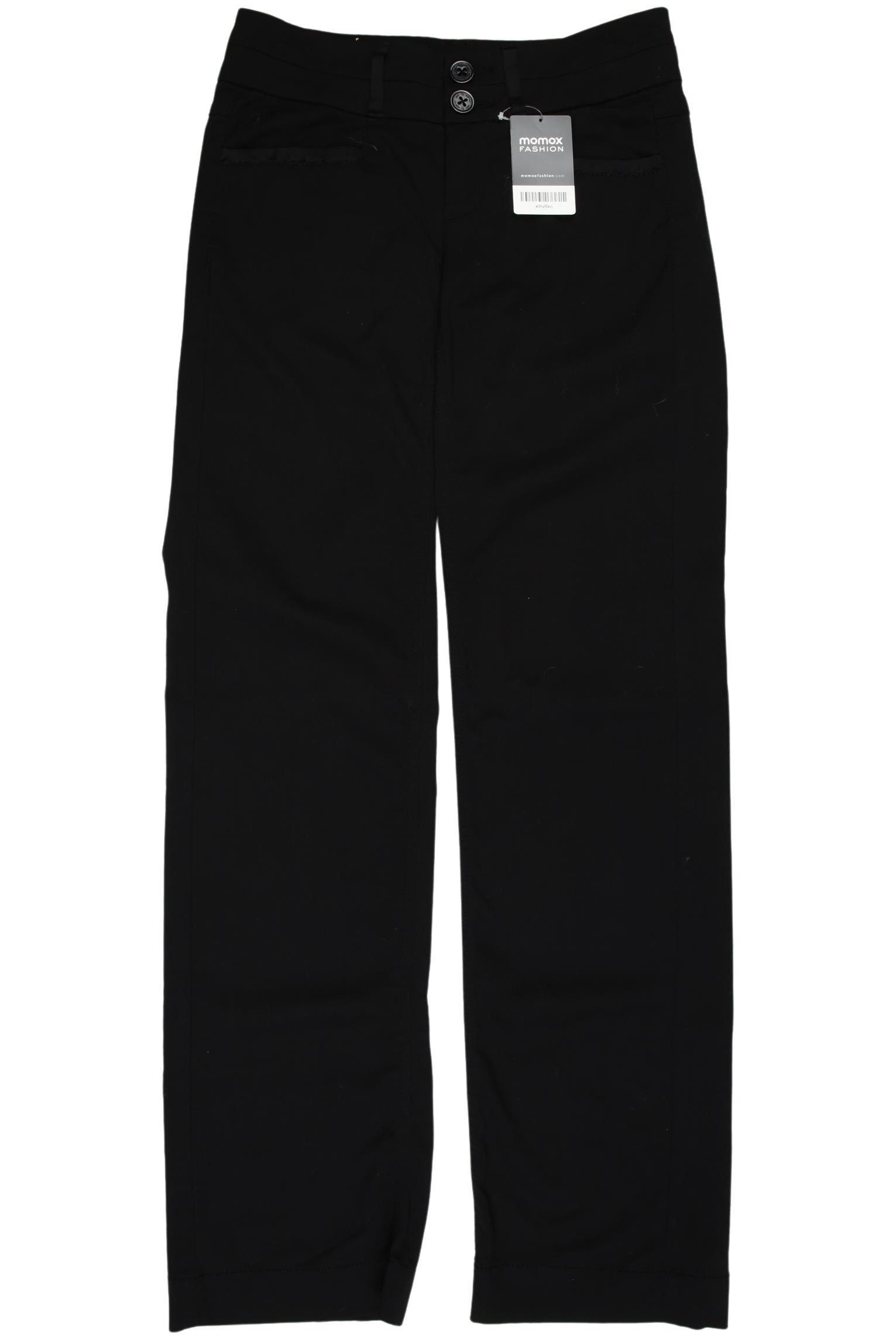 

edc by Esprit Damen Stoffhose, schwarz, Gr. 32
