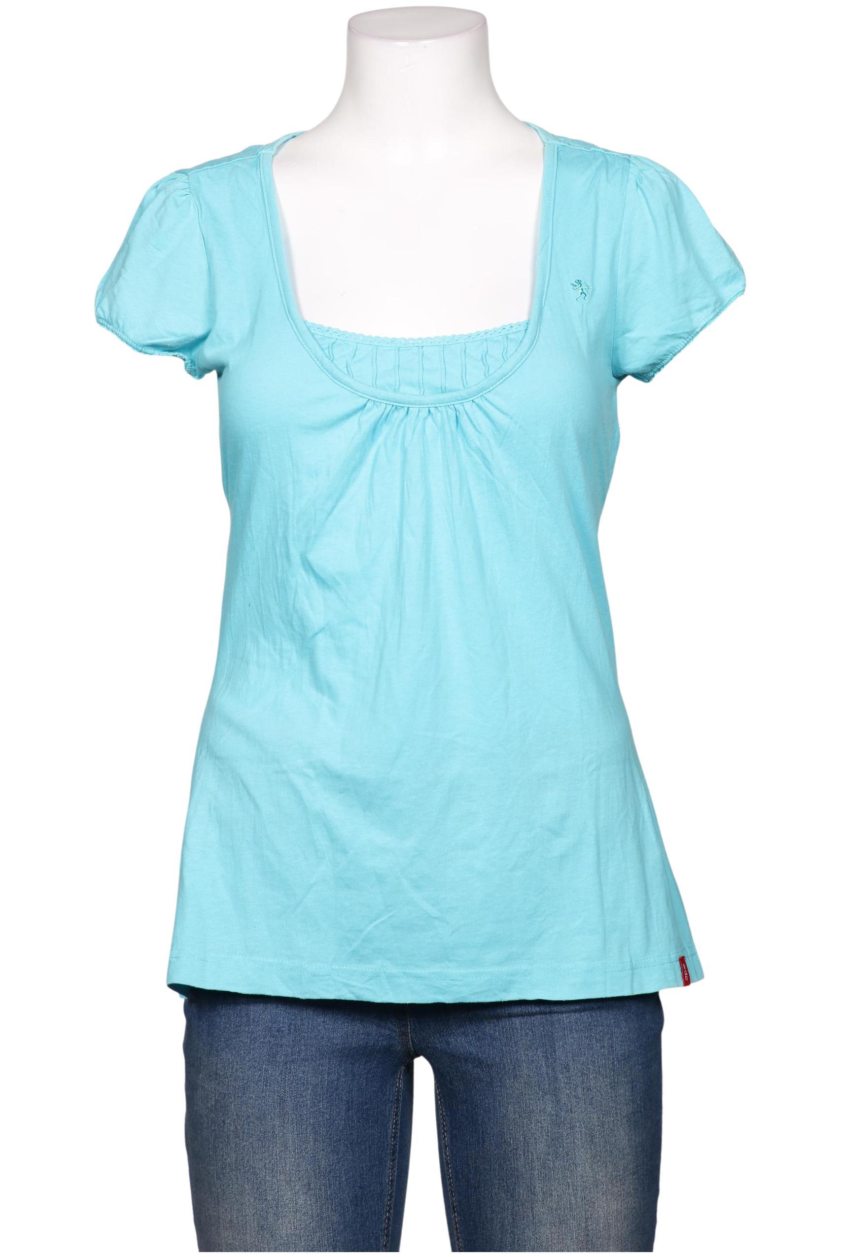 

edc by Esprit Damen T-Shirt, hellblau, Gr. 38
