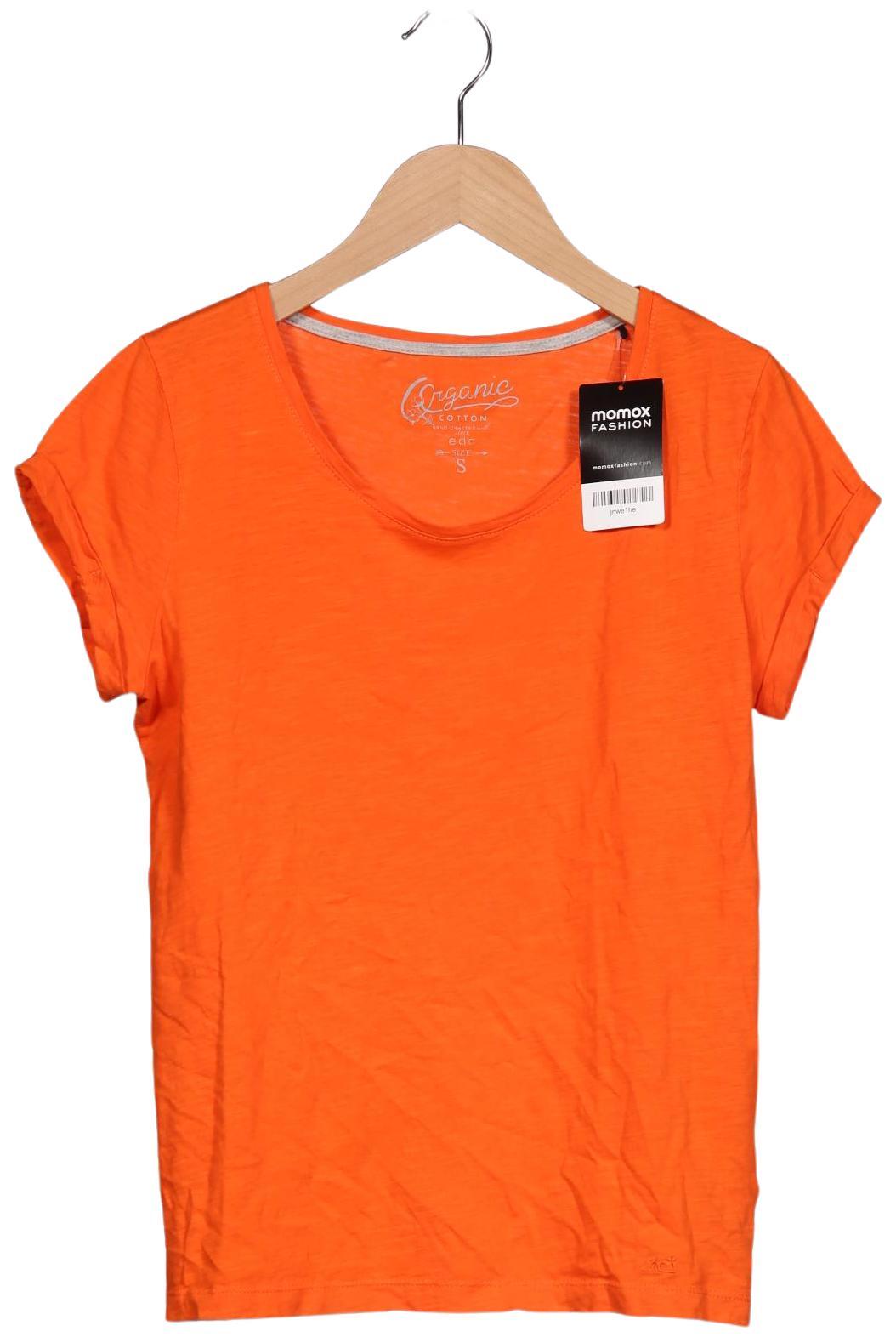 

edc by Esprit Damen T-Shirt, orange, Gr. 36