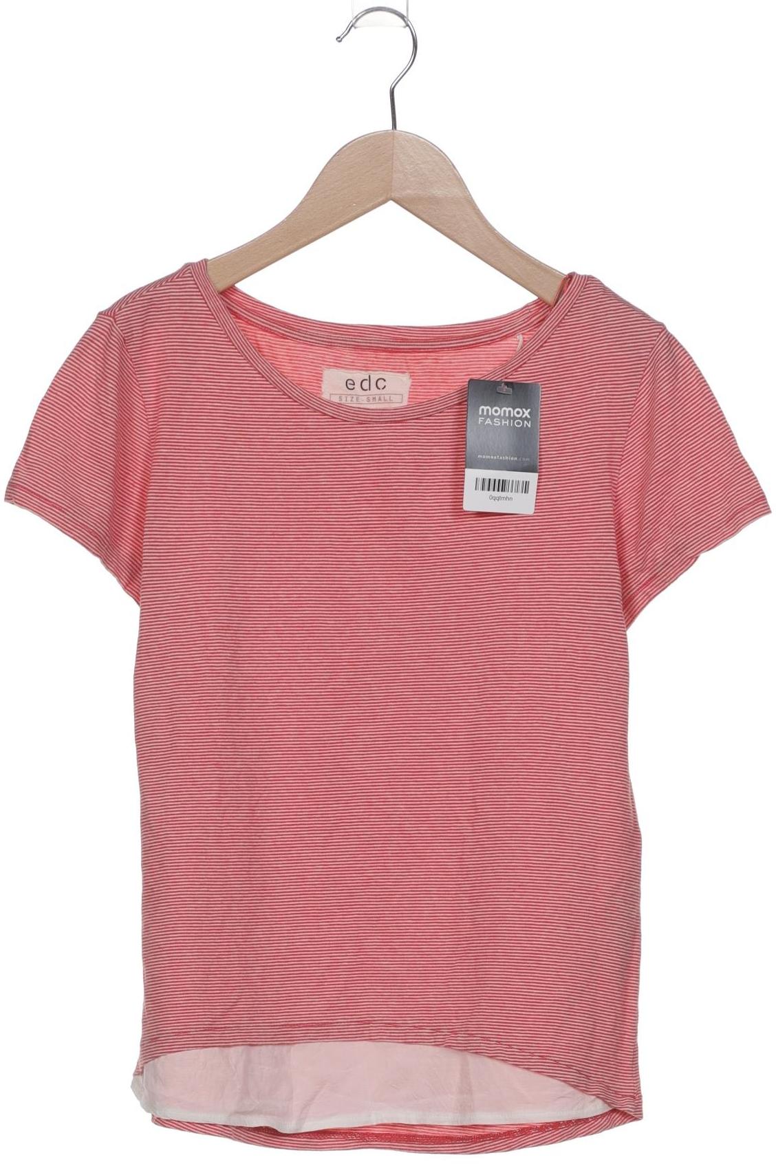 

edc by Esprit Damen T-Shirt, rot, Gr. 36