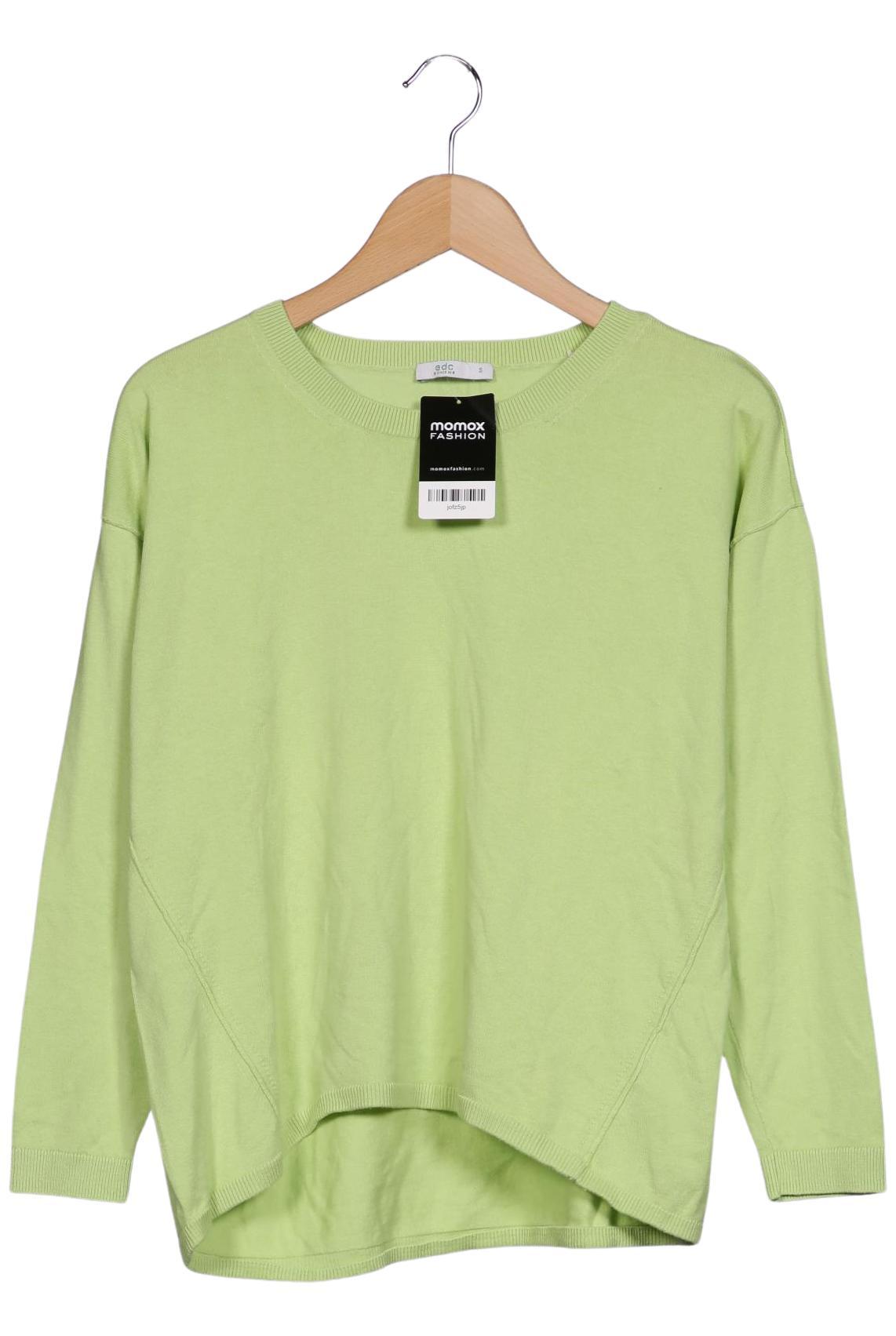 

edc by Esprit Damen Pullover, hellgrün, Gr. 36
