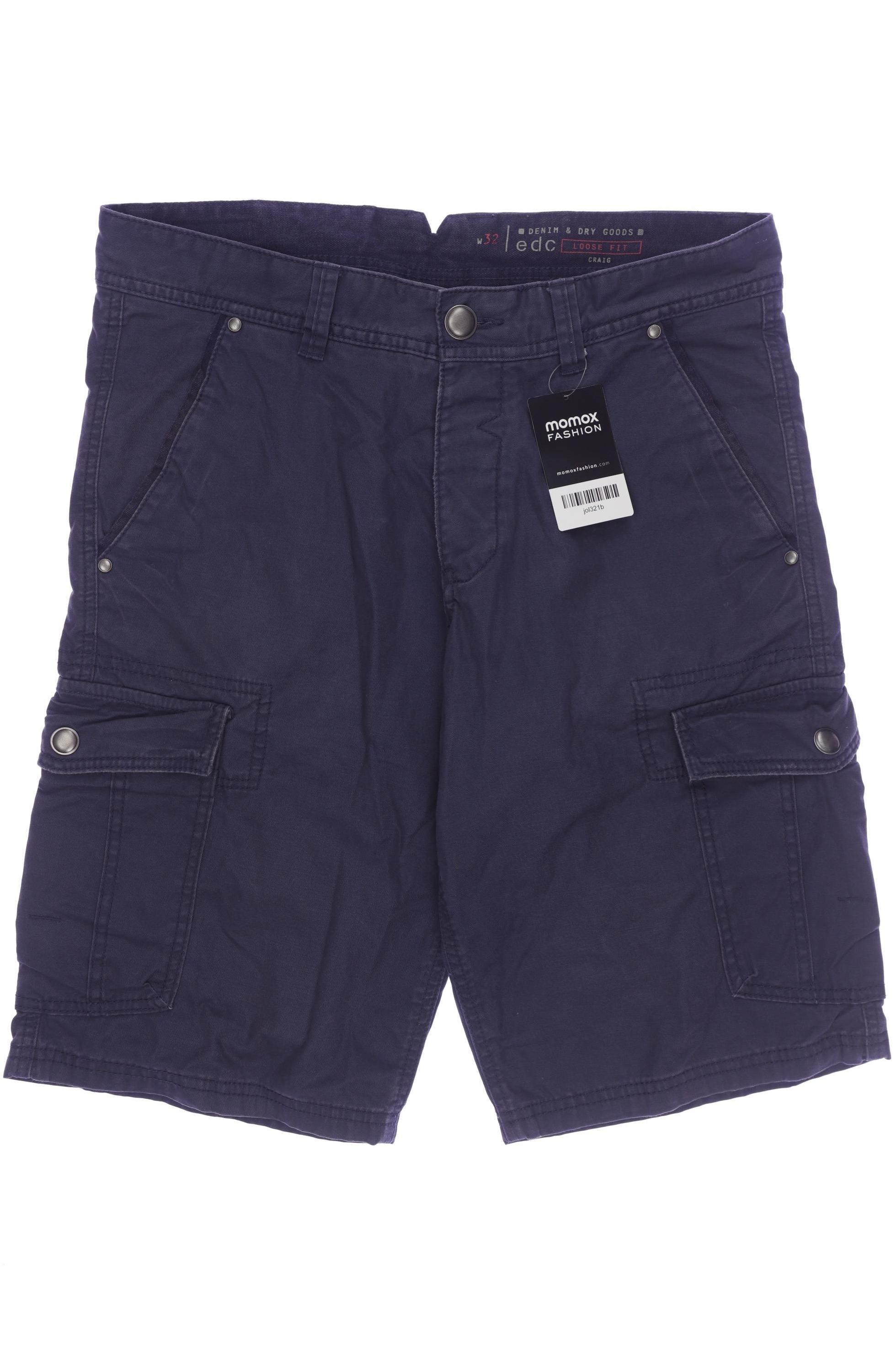 

edc by Esprit Herren Shorts, marineblau, Gr. 32