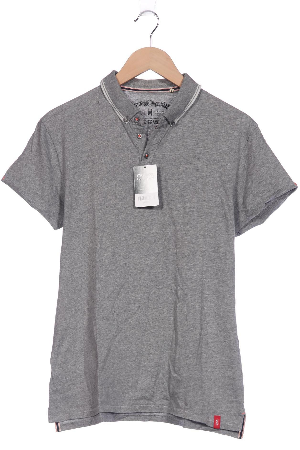 

edc by Esprit Herren Poloshirt, grau, Gr. 48