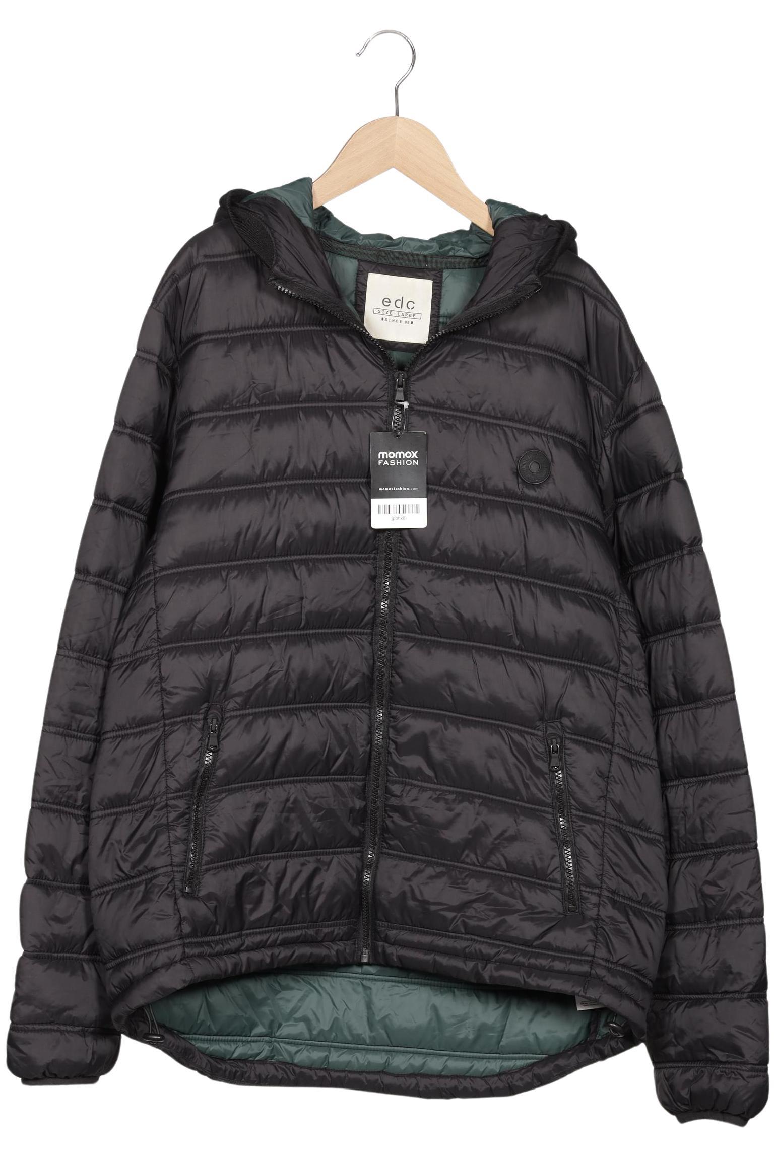 

edc by Esprit Herren Jacke, schwarz, Gr. 52