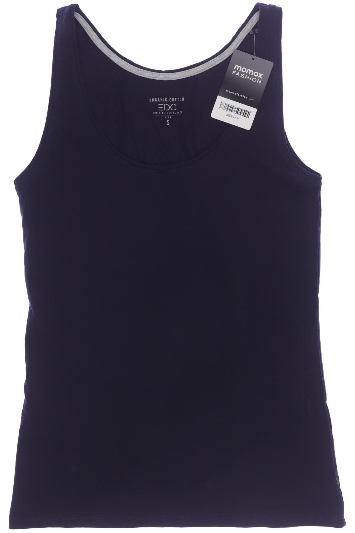 

edc by Esprit Damen Top, marineblau, Gr. 36