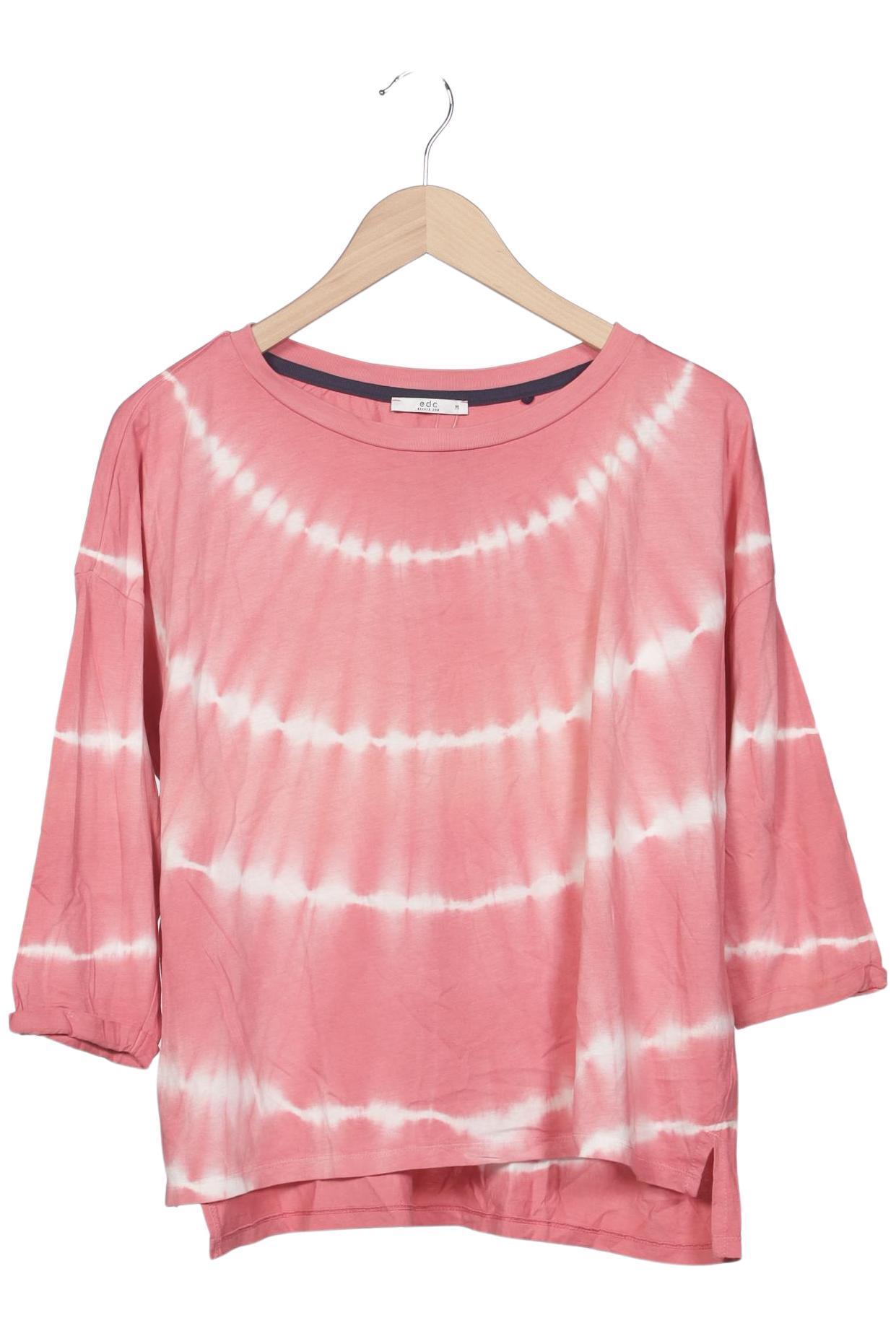 

edc by Esprit Damen Langarmshirt, pink, Gr. 38