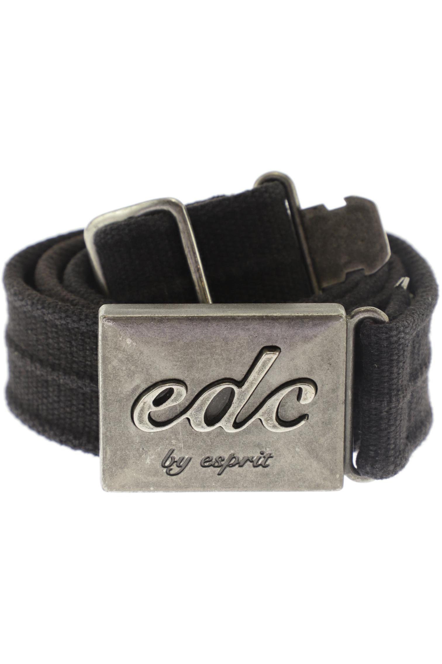 

edc by Esprit Herren Gürtel, schwarz, Gr. 100