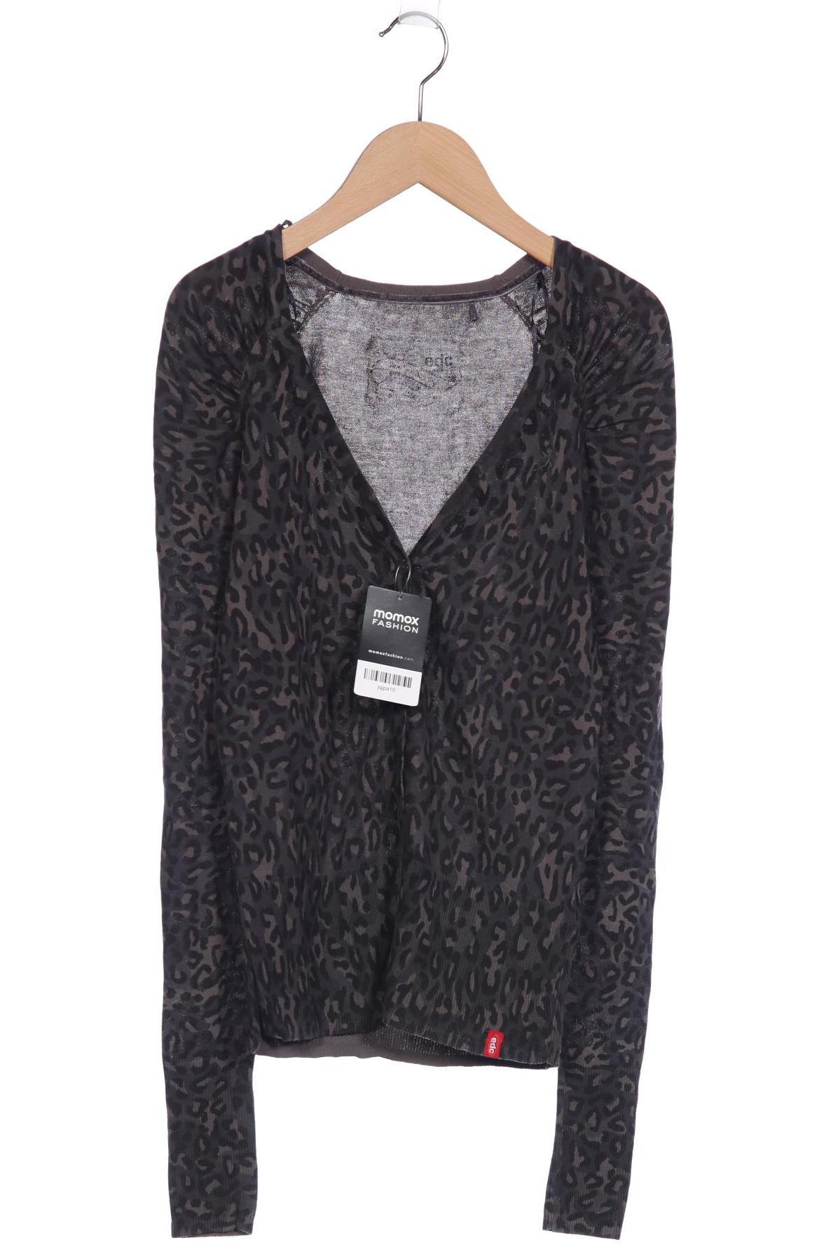 

edc by Esprit Damen Strickjacke, grau