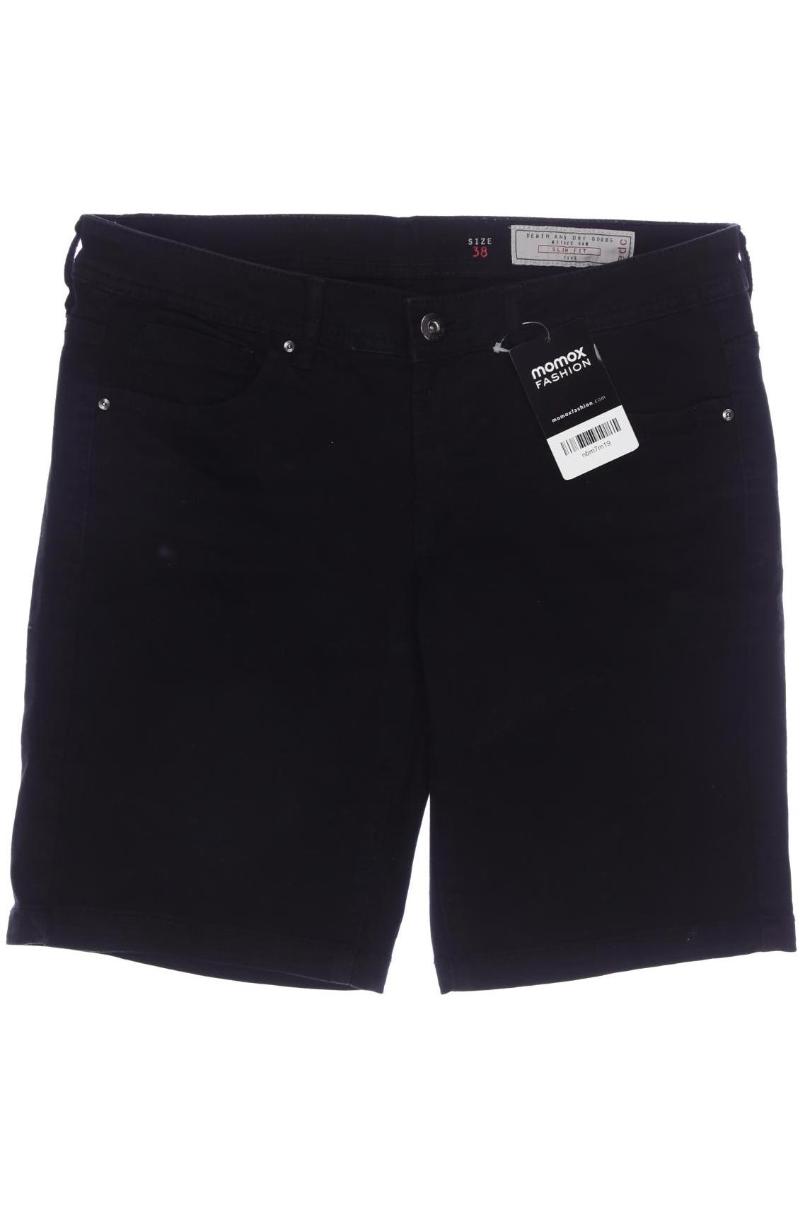 

edc by Esprit Damen Shorts, schwarz, Gr. 38