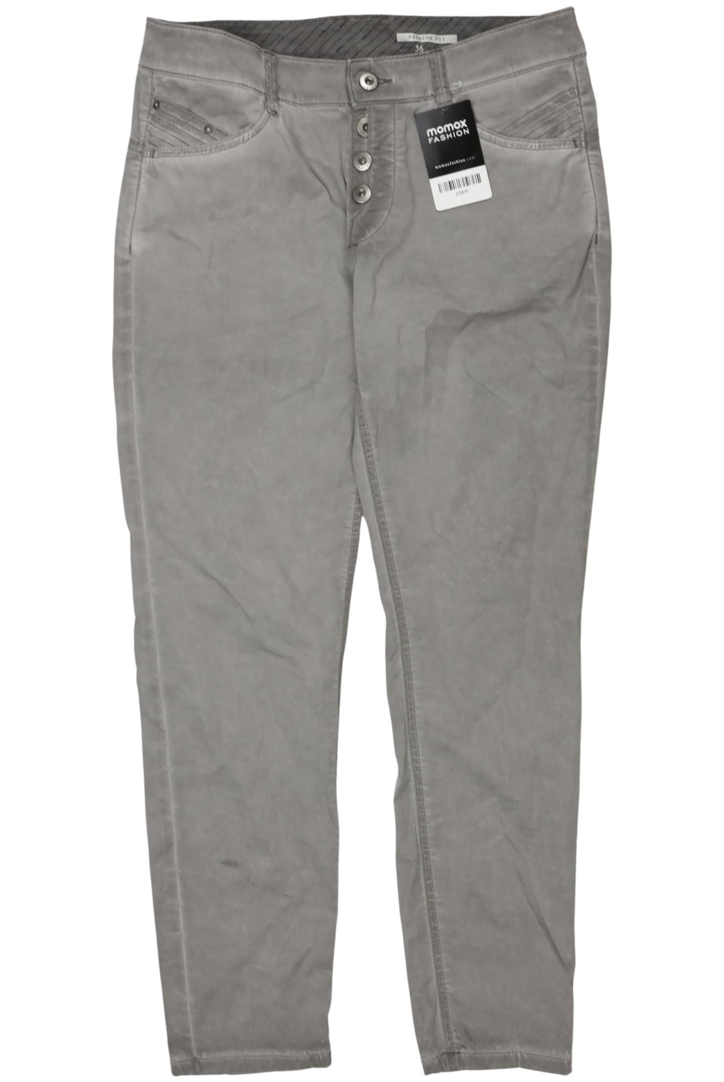 

edc by Esprit Damen Stoffhose, grau, Gr. 36