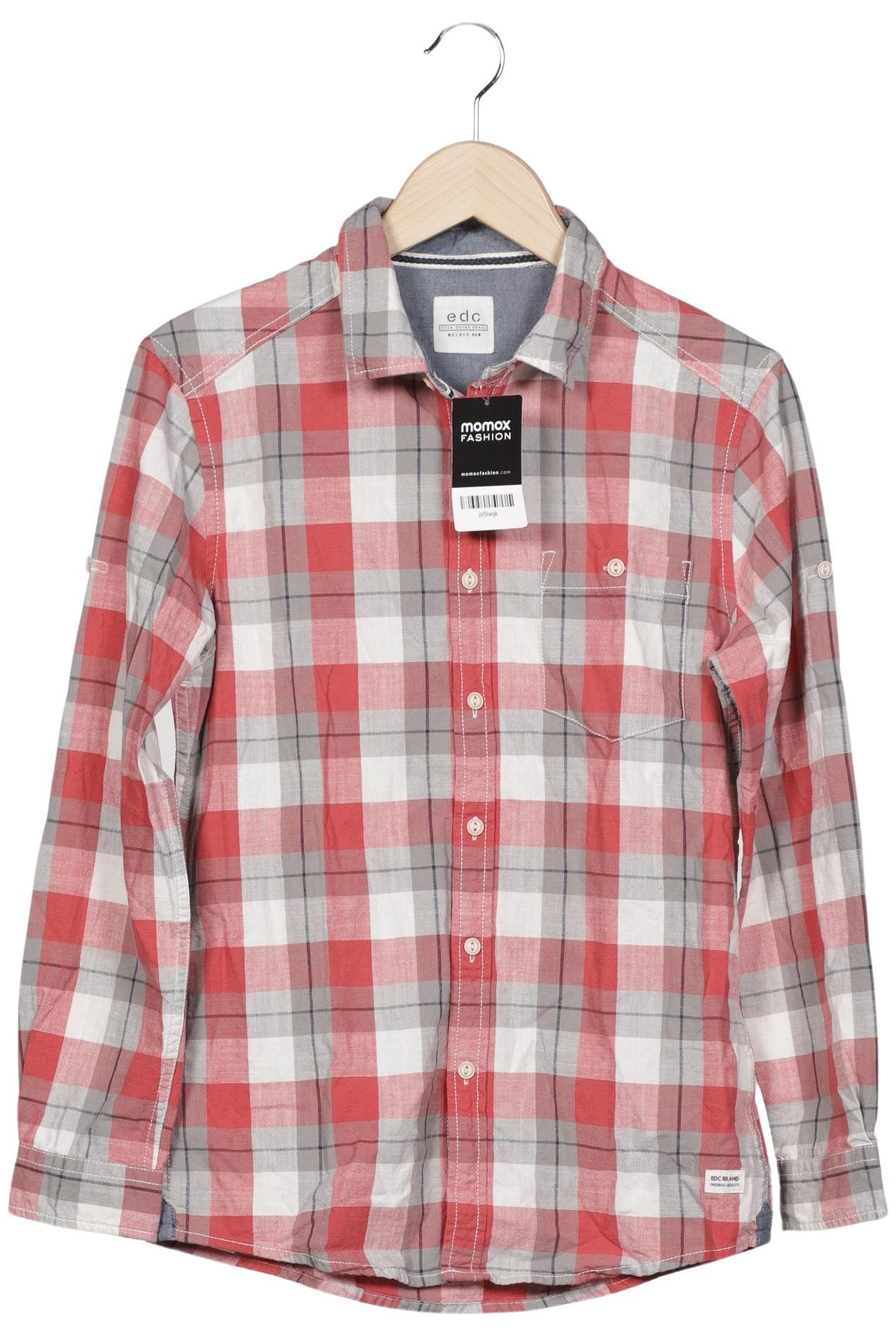 

edc by Esprit Herren Hemd, mehrfarbig, Gr. 44