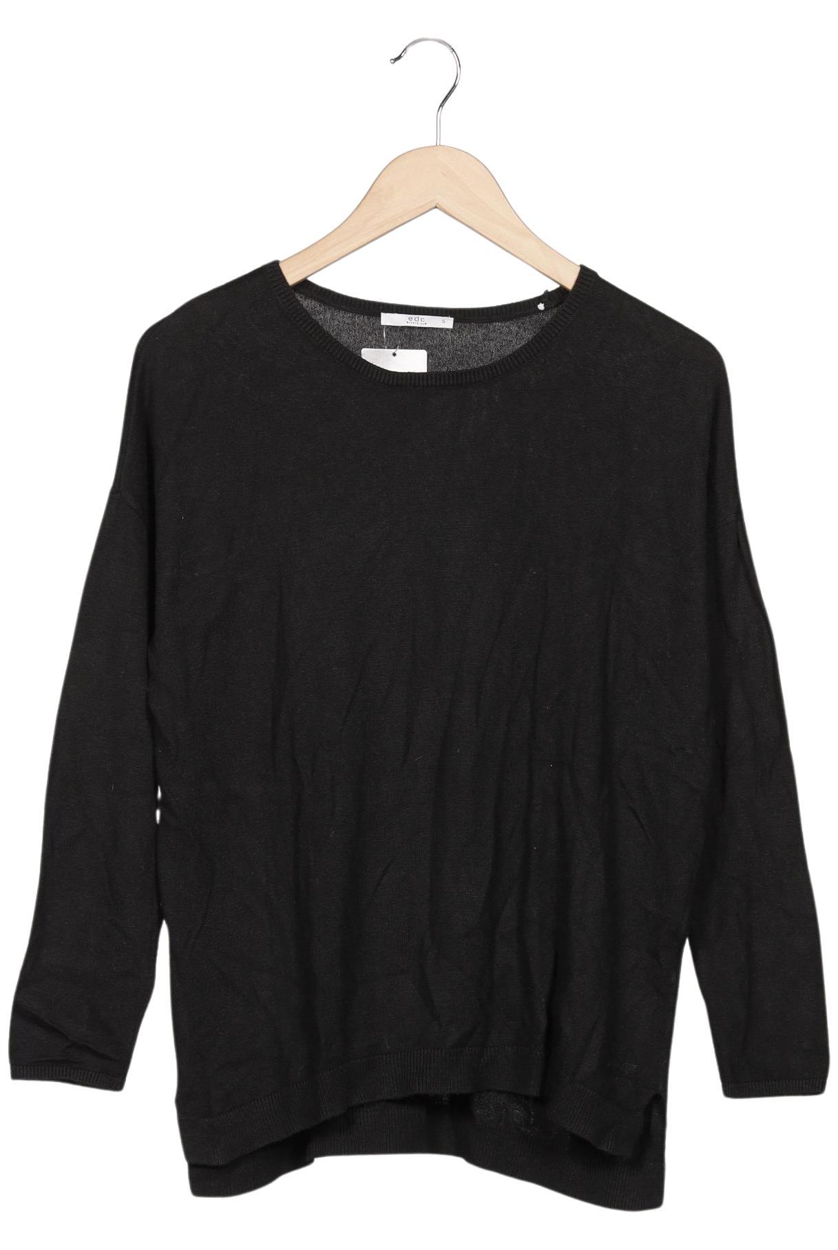 

edc by Esprit Damen Pullover, schwarz, Gr. 36