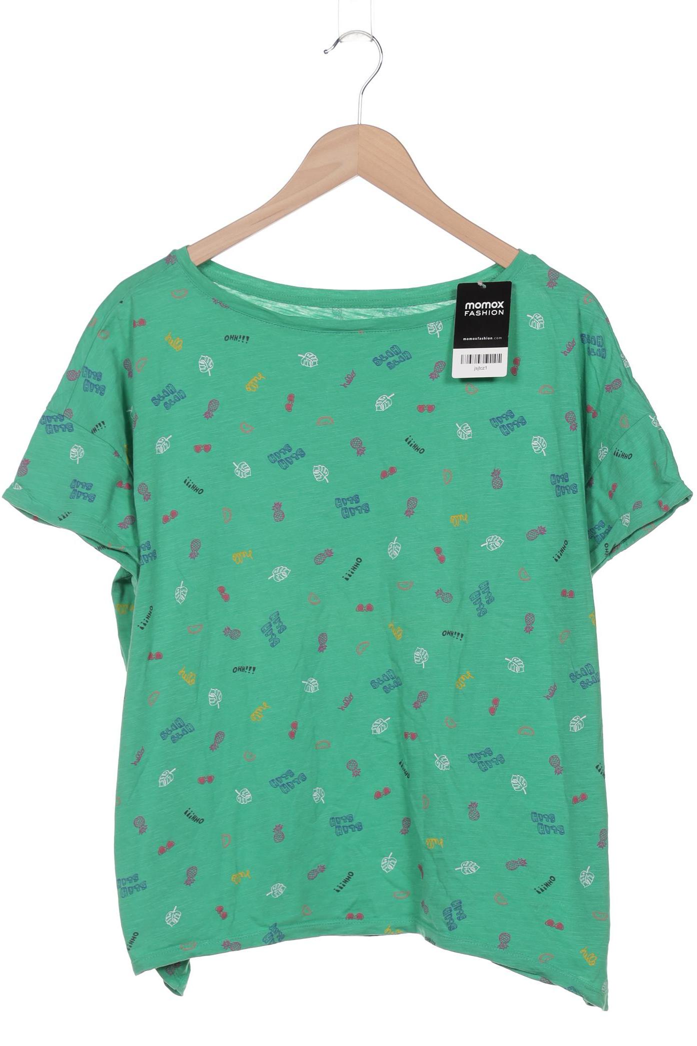 

edc by Esprit Damen T-Shirt, grün, Gr. 46
