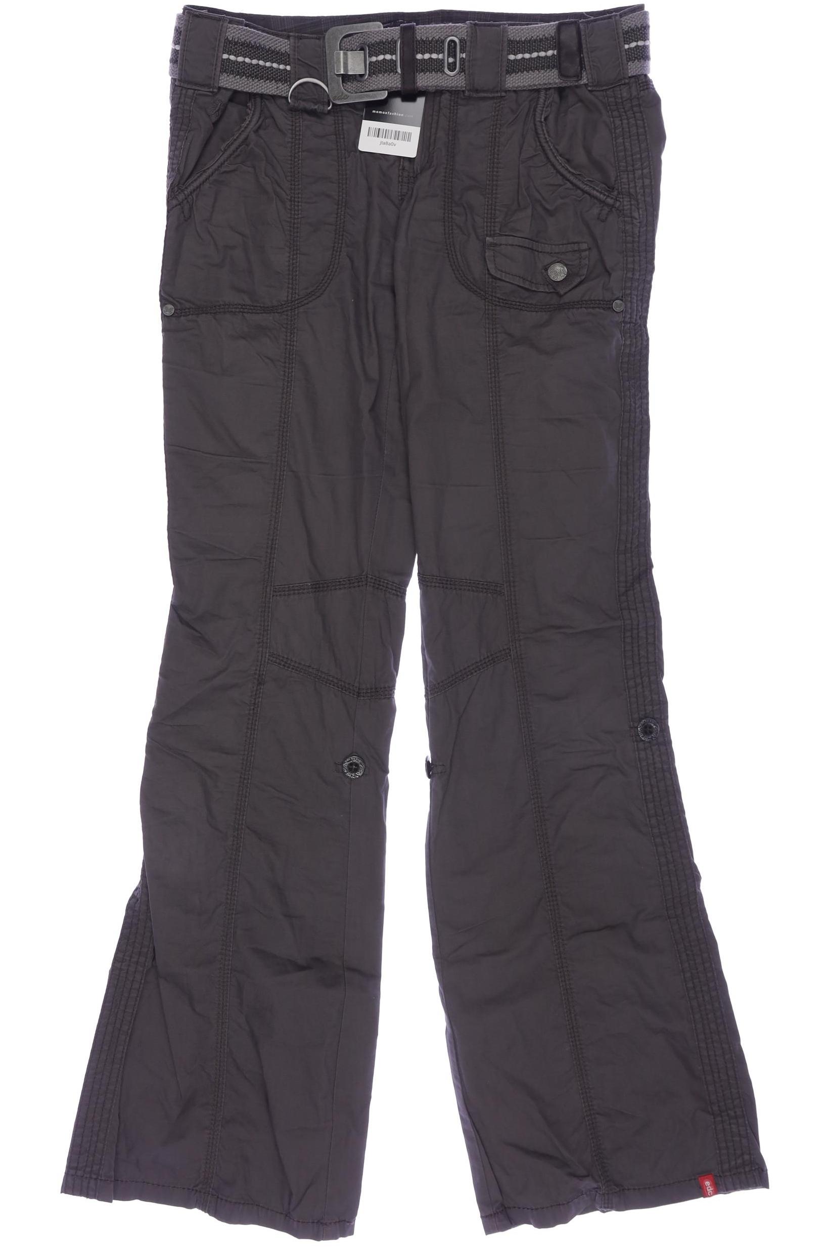 

edc by Esprit Damen Stoffhose, braun, Gr. 38