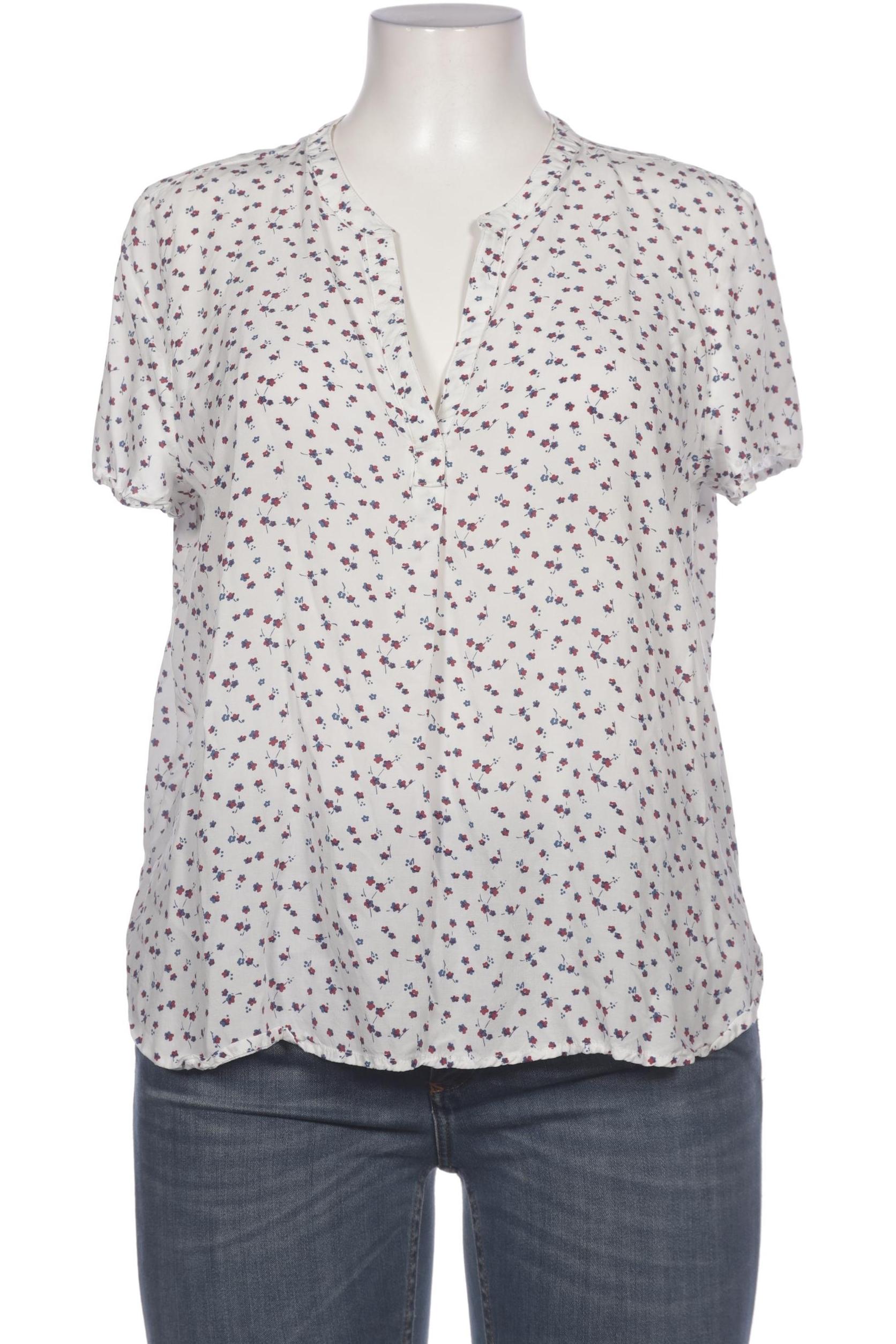 

edc by Esprit Damen Bluse, weiß, Gr. 44