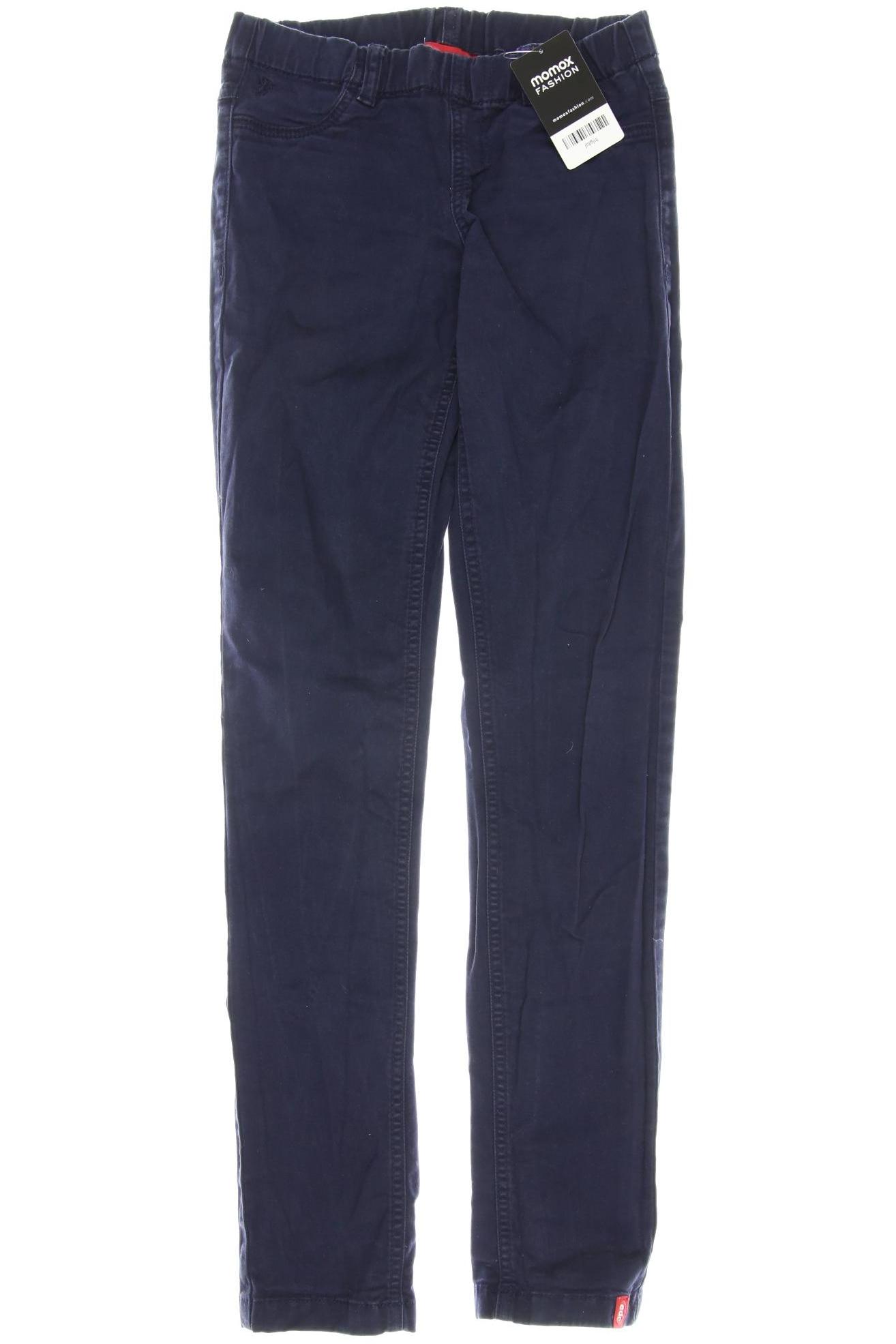 

edc by Esprit Damen Stoffhose, marineblau, Gr. 34