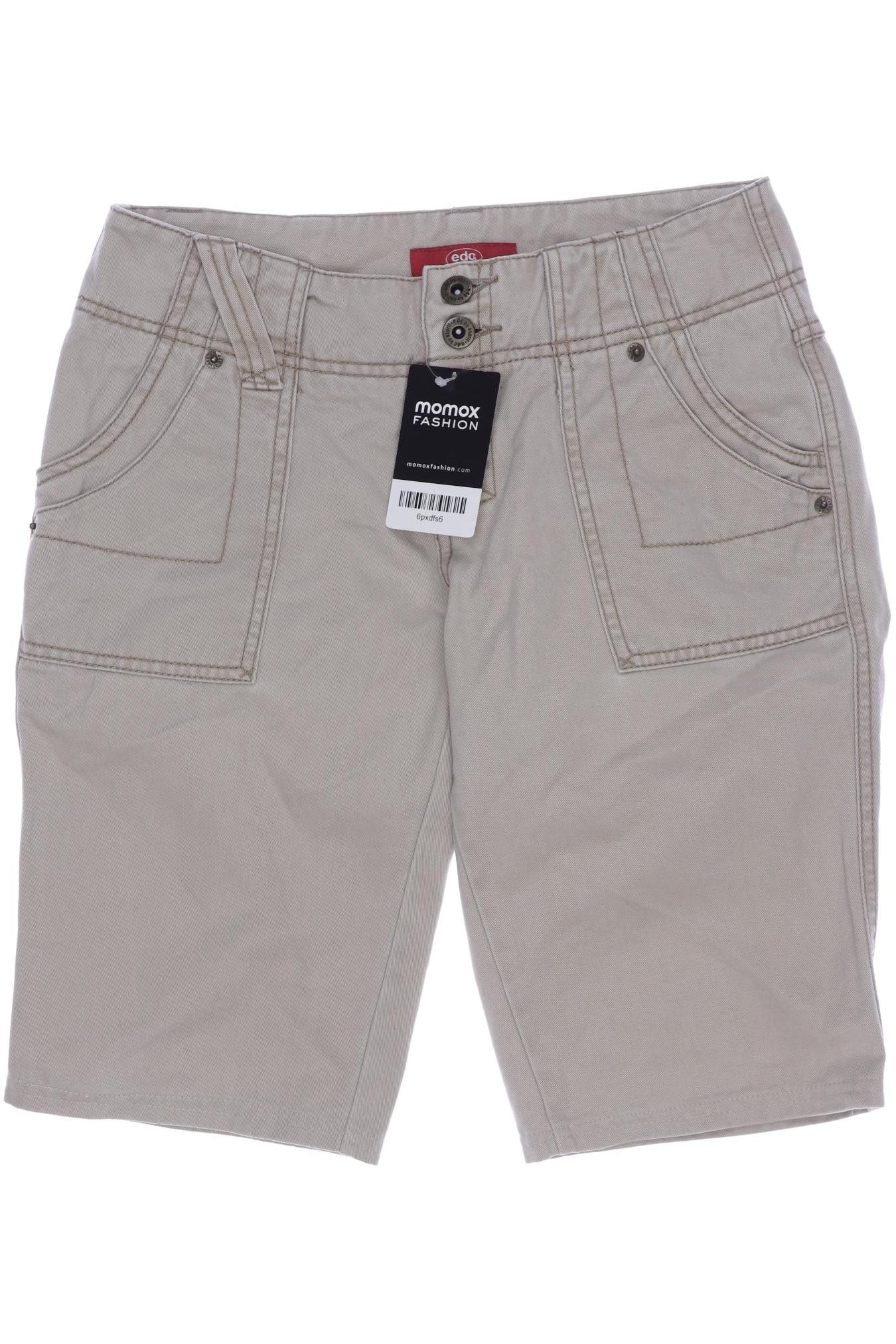 

edc by Esprit Damen Shorts, beige, Gr. 34