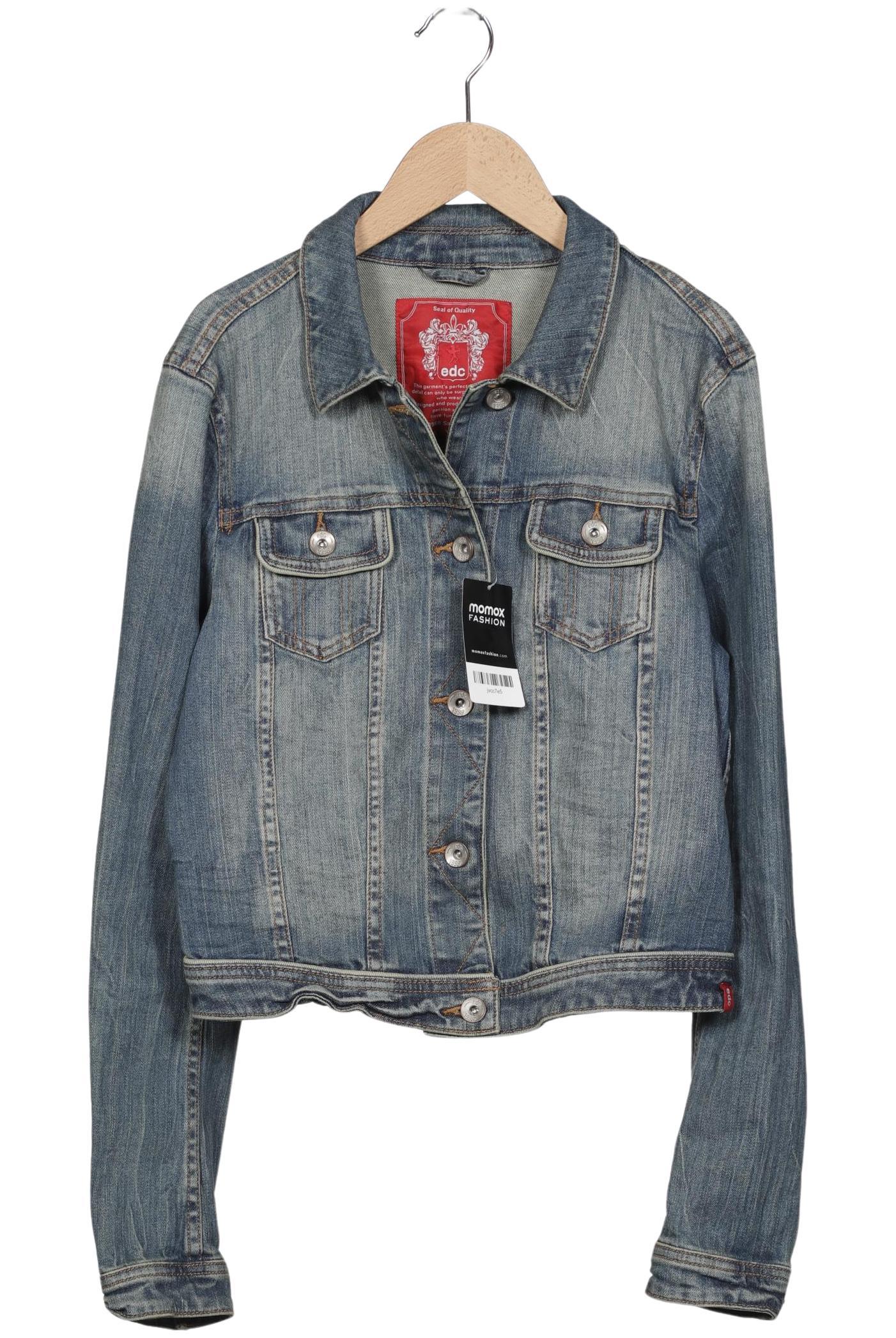 

edc by Esprit Damen Jacke, blau, Gr. 44